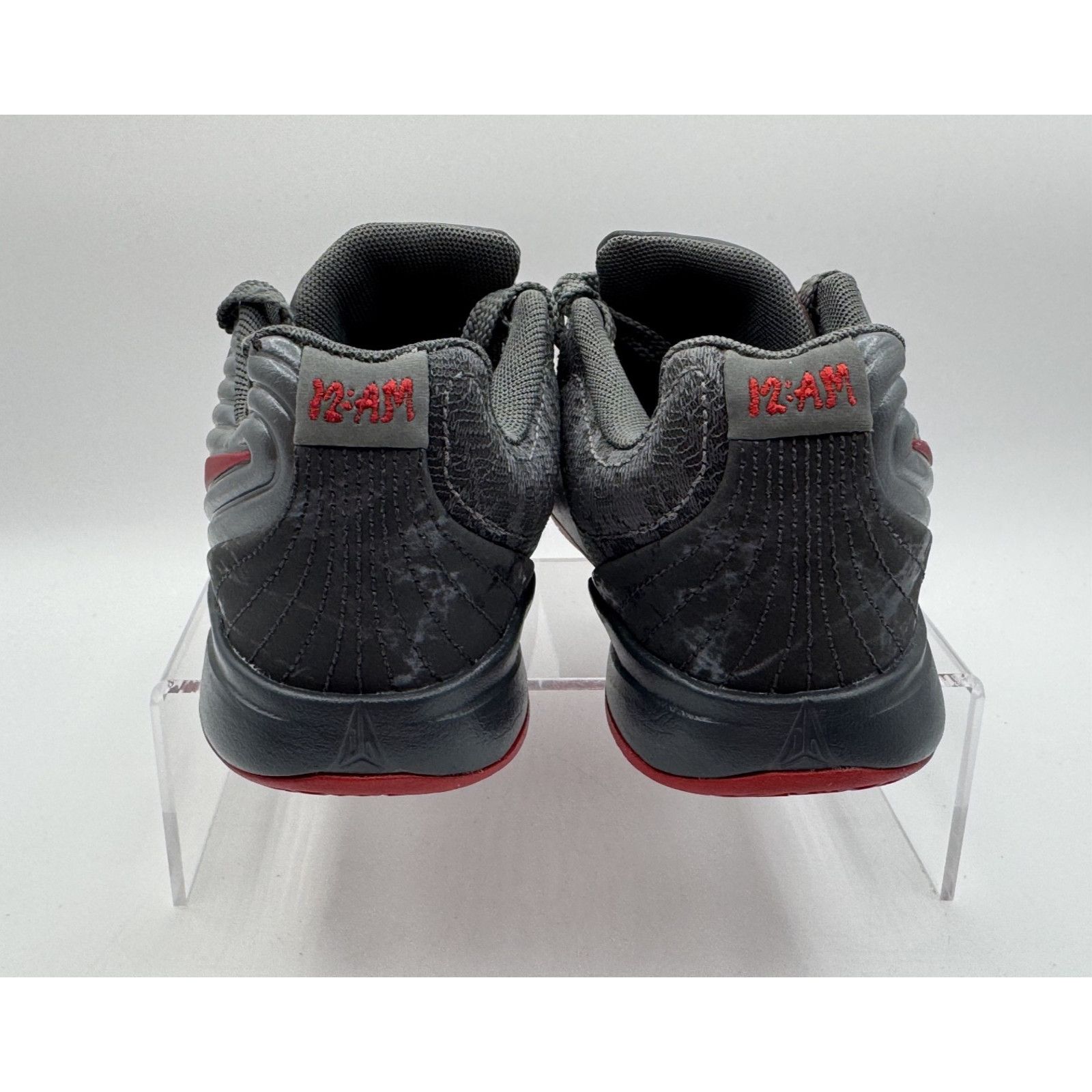 Nike Nike Ja 2 Kids 1.5 Youth Boys Grey & Red Basketball Court Size ONE SIZE - 5 Thumbnail
