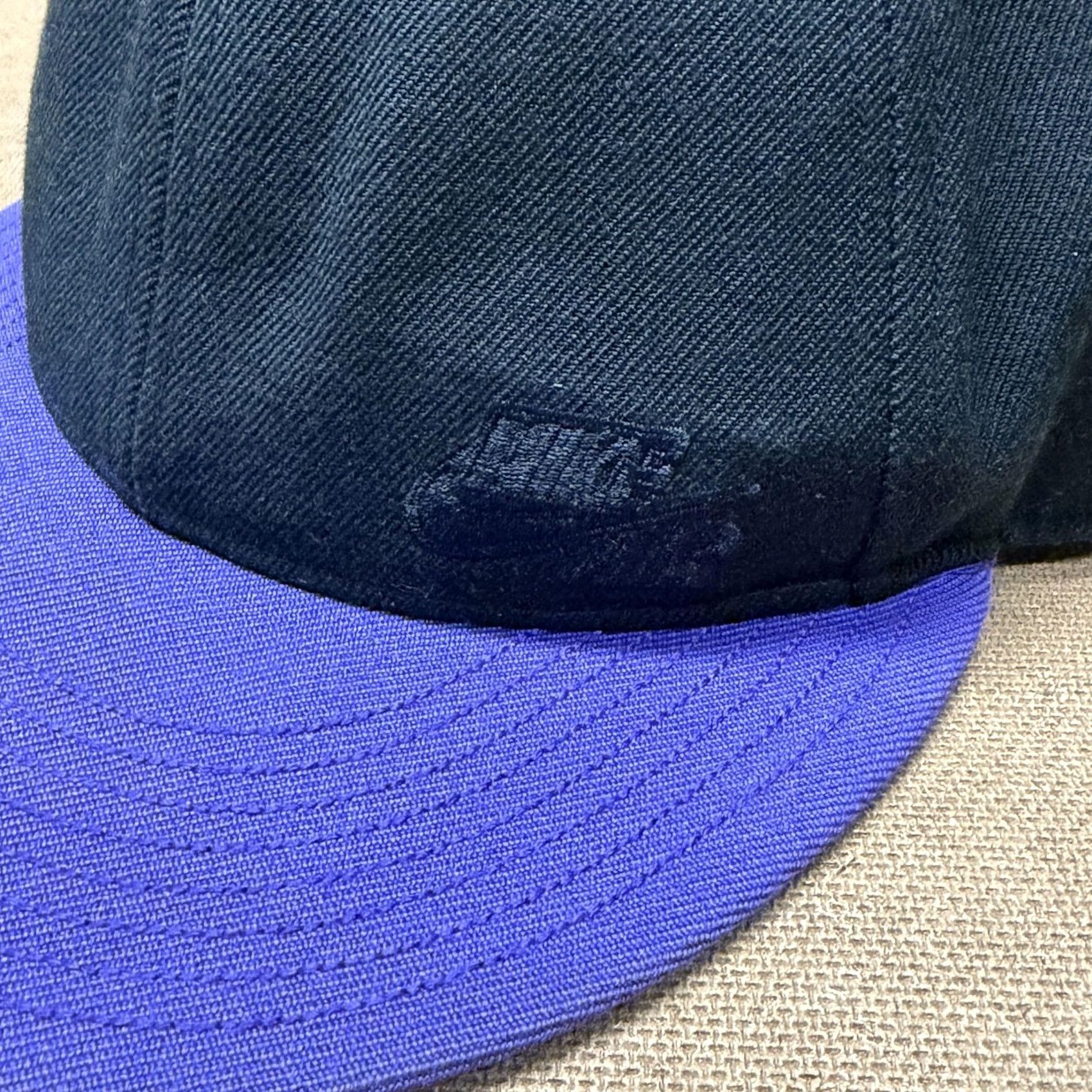 Nike Nike Air Hat Cap Snap Back Mens One Size Black Purple NIKEHEAD Animal Print Size ONE SIZE - 4 Thumbnail