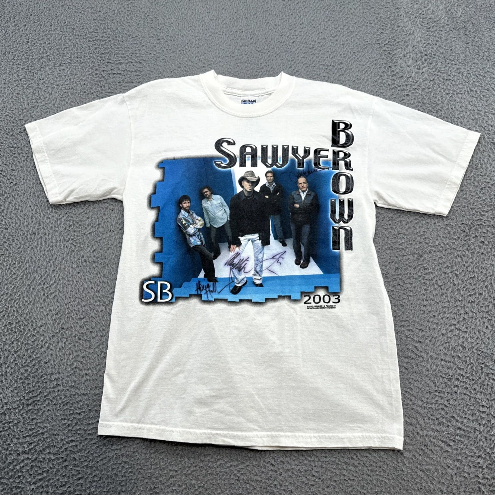 Vintage 2003 Summer Tour Signed Shirt By Sawyer Brown Band Nice Size Medium Shirt Mens M Brown Band 2003 Summer Tour Signed Shirt Sawyer Brown Mens M Brown Size US M / EU 48-50 / 2 - 6 Thumbnail