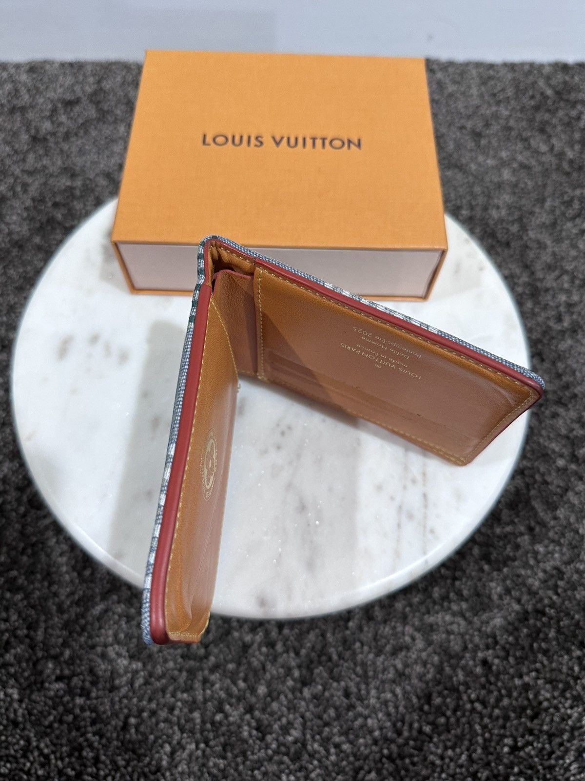 Louis Vuitton Louis Vuitton Pharrell Lovers Denim Damier Multiple Wallet Size ONE SIZE - 5 Thumbnail