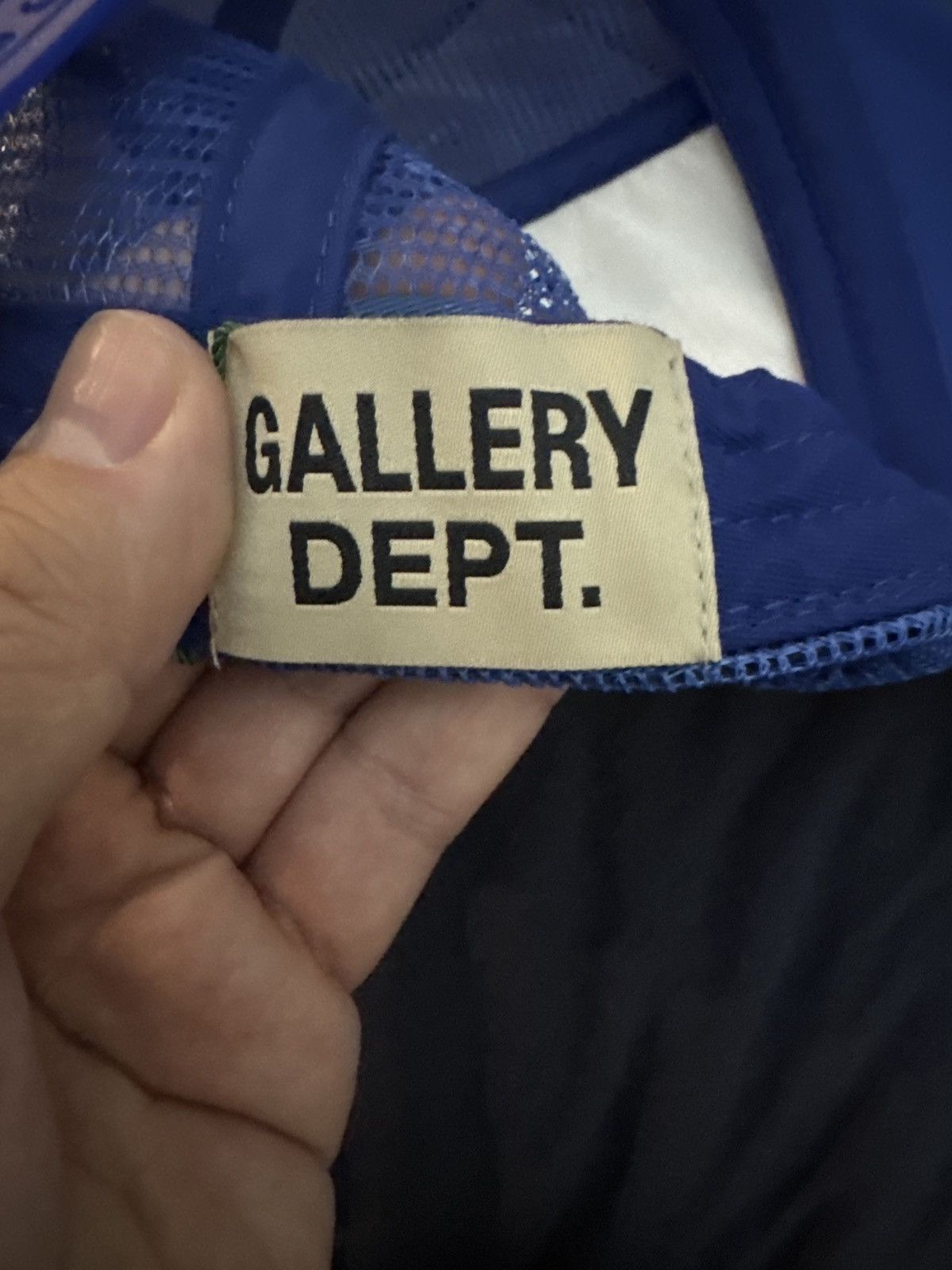 Gallery Dept. Gallery Dept Trucker Hat Blue/Yellow Size ONE SIZE - 1 Thumbnail