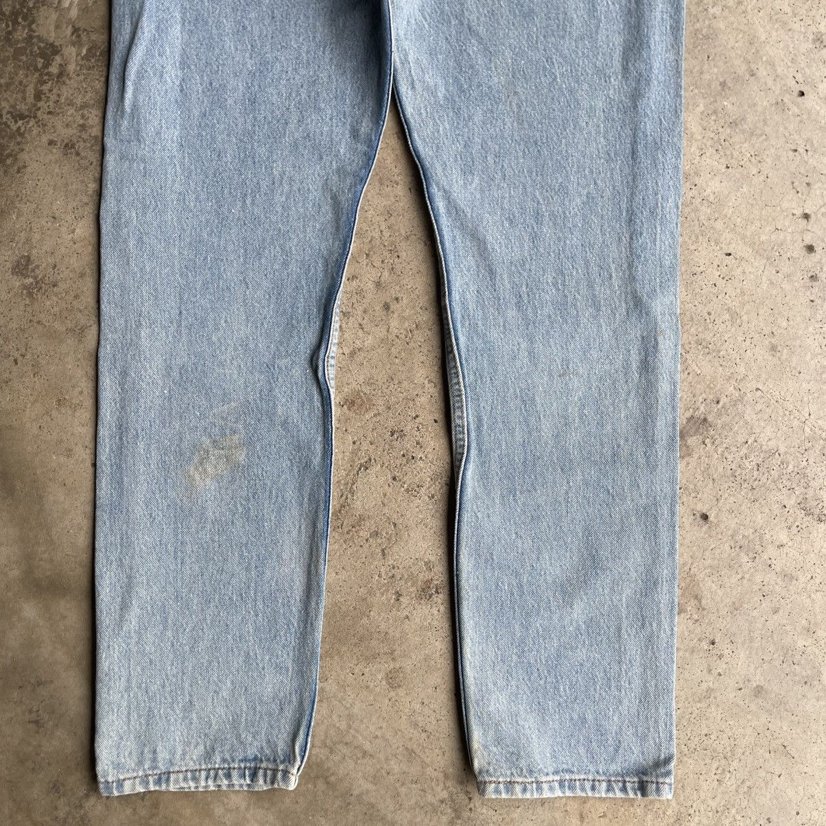 Levi's Vintage Clothing 🔥Vintage Levis 510 Stoned Washed Regular Fit Denim Jeans Size US 35 - 6 Thumbnail