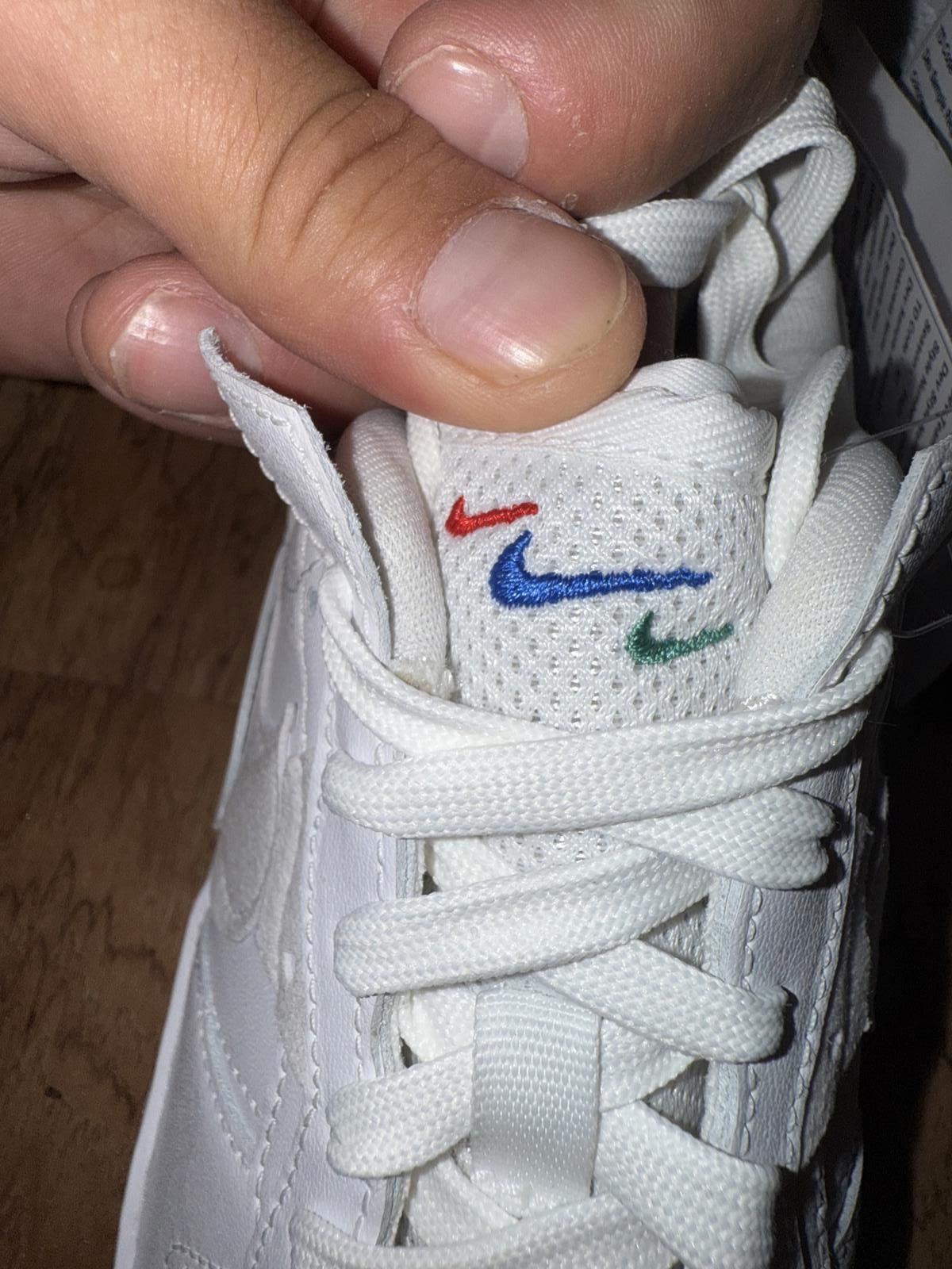 Nike Nike air Force Fontanka White Optic Yellow Sample (Women’s) Size US 7 / IT 37 - 8 Thumbnail