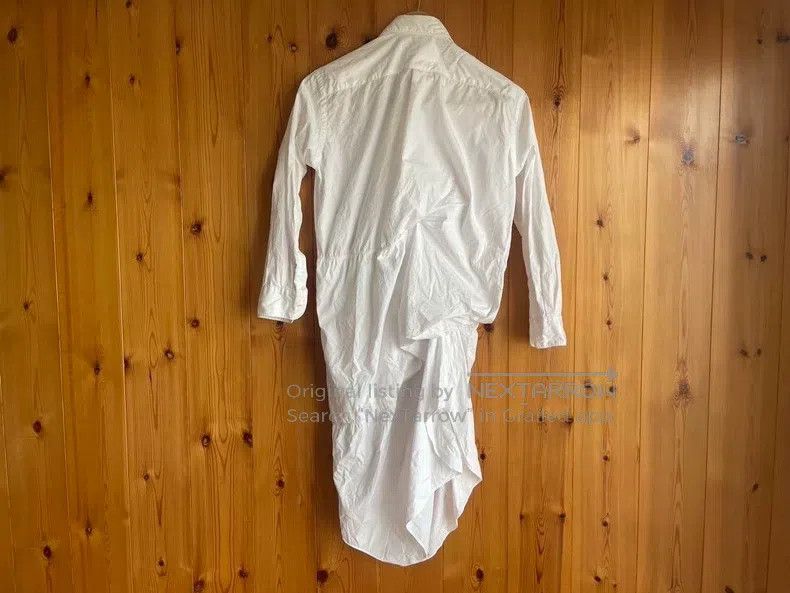 Junya Watanabe Junya Watanabe White Shirt Shift Dress Size XS / US 0-2 / IT 36-38 - 2 Thumbnail