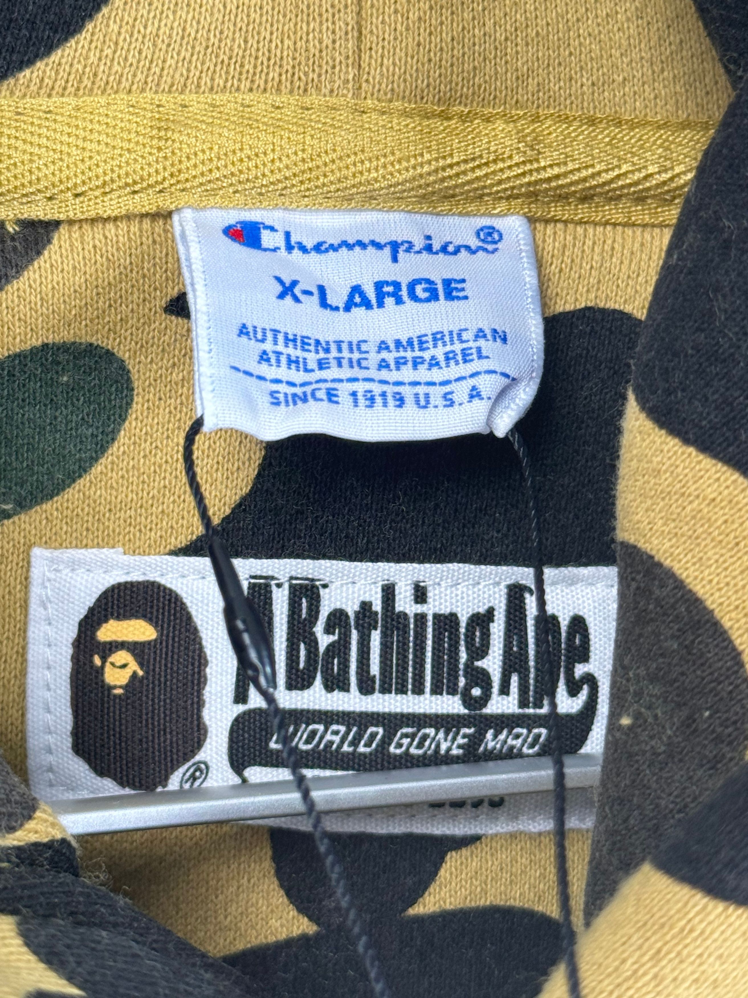 Bape × Champion NEW WITH TAG* BAPE x Champion Camo Pullover Hoodie Size US XL / EU 56 / 4 - 6 Thumbnail