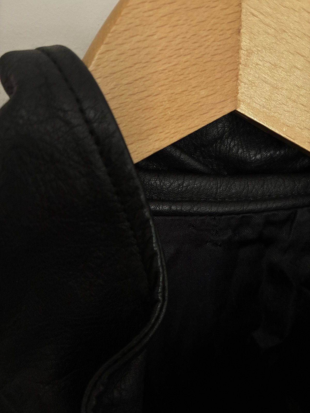 Rick Owens Intarsia Cow's Leather Jacket (Olmar & Mirta era) Size US L / EU 52-54 / 3 - 7 Thumbnail