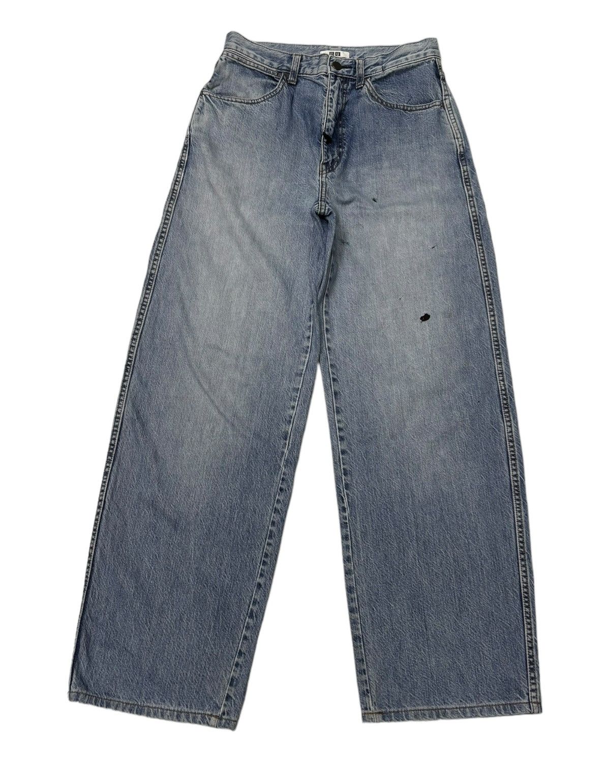 Undercover × Uniqlo VINTAGE UNIQLO U WIDE BAGGY JEANS Size US 27 - 5 Thumbnail