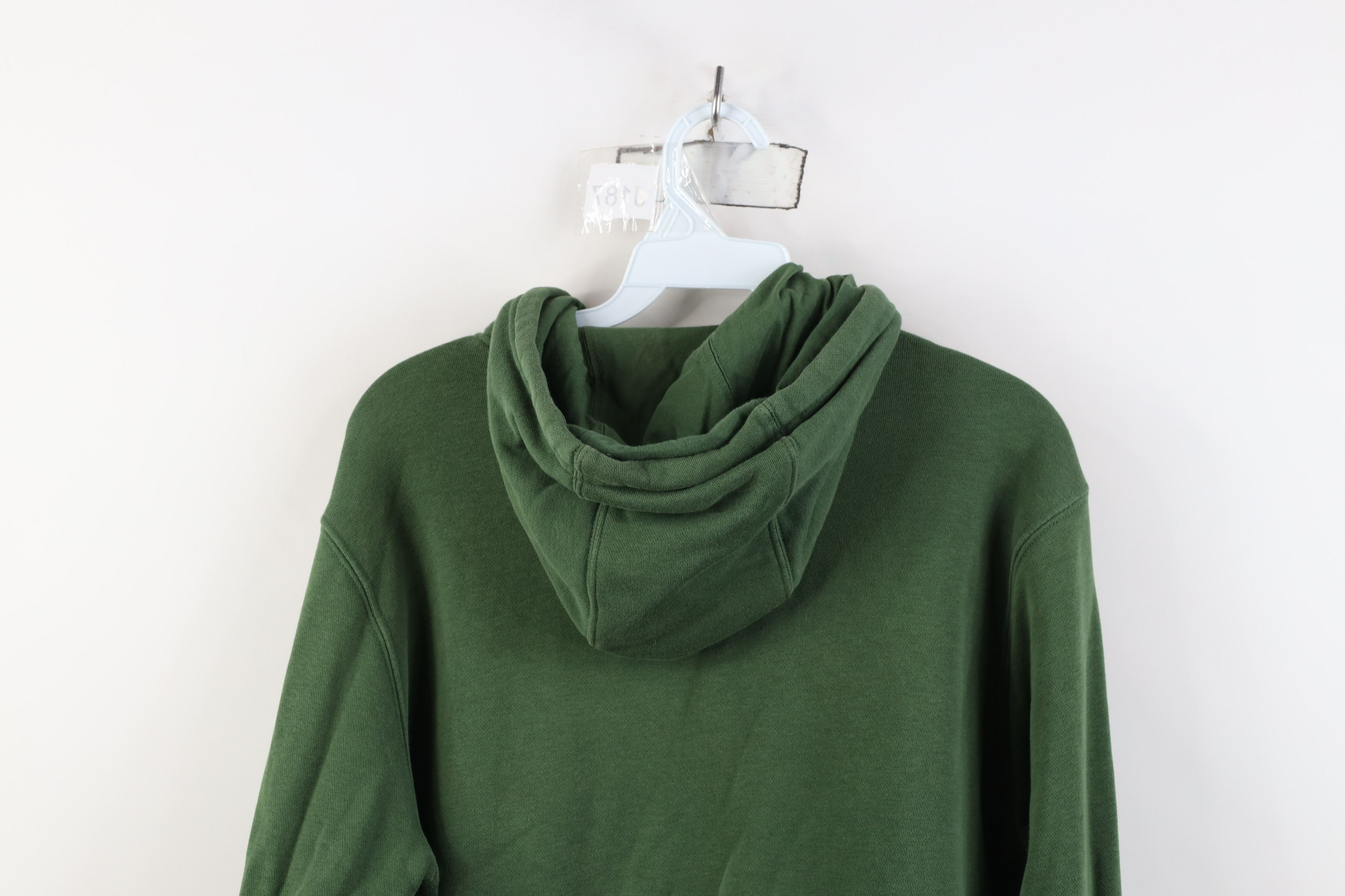 Nike Vintage Nike Swoosh Michigan State University Hoodie Green Size US M / EU 48-50 / 2 - 14 Thumbnail