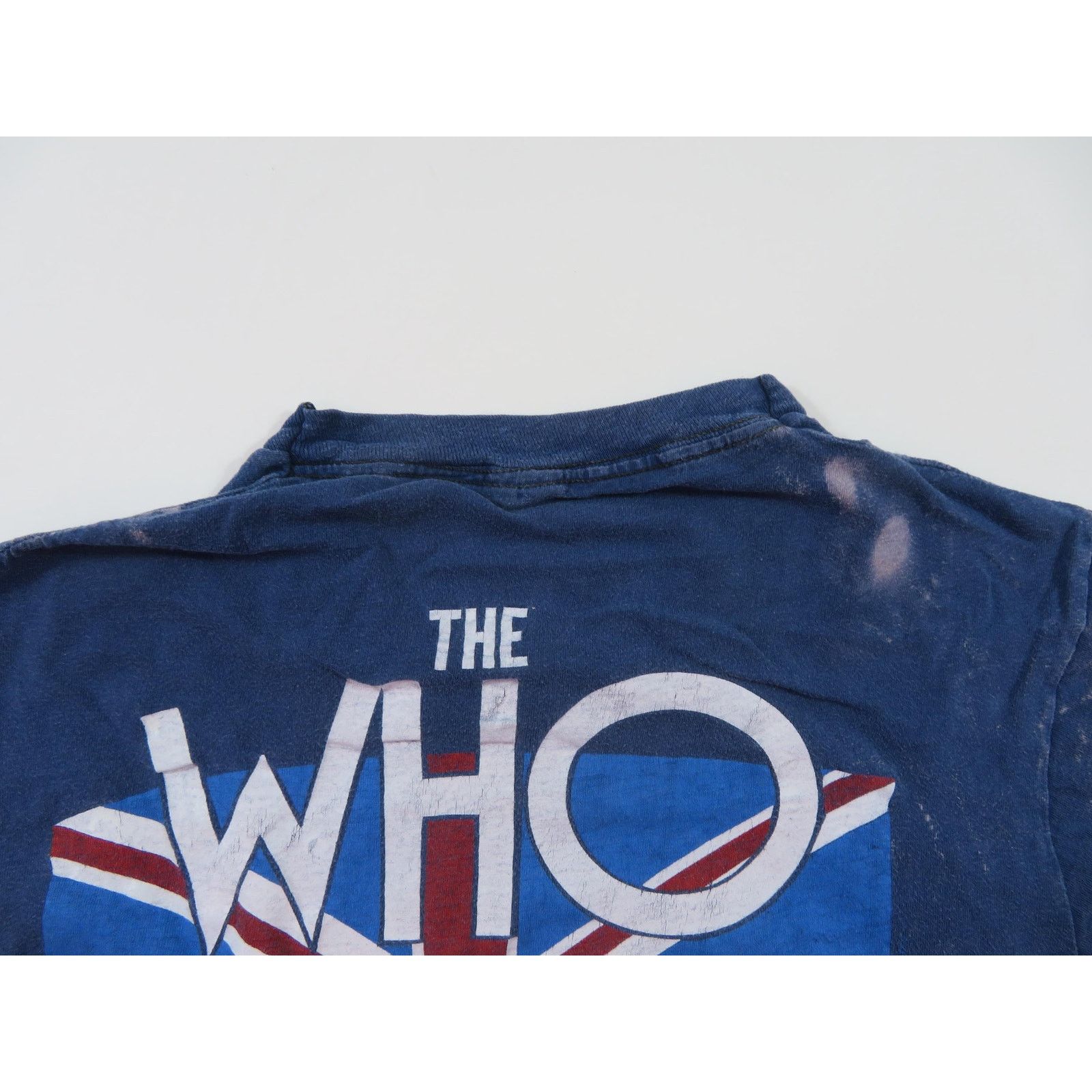 Other The Who 1982 T-shirt Blue Double Sided Sz S Size US S / EU 44-46 / 1 - 9 Thumbnail