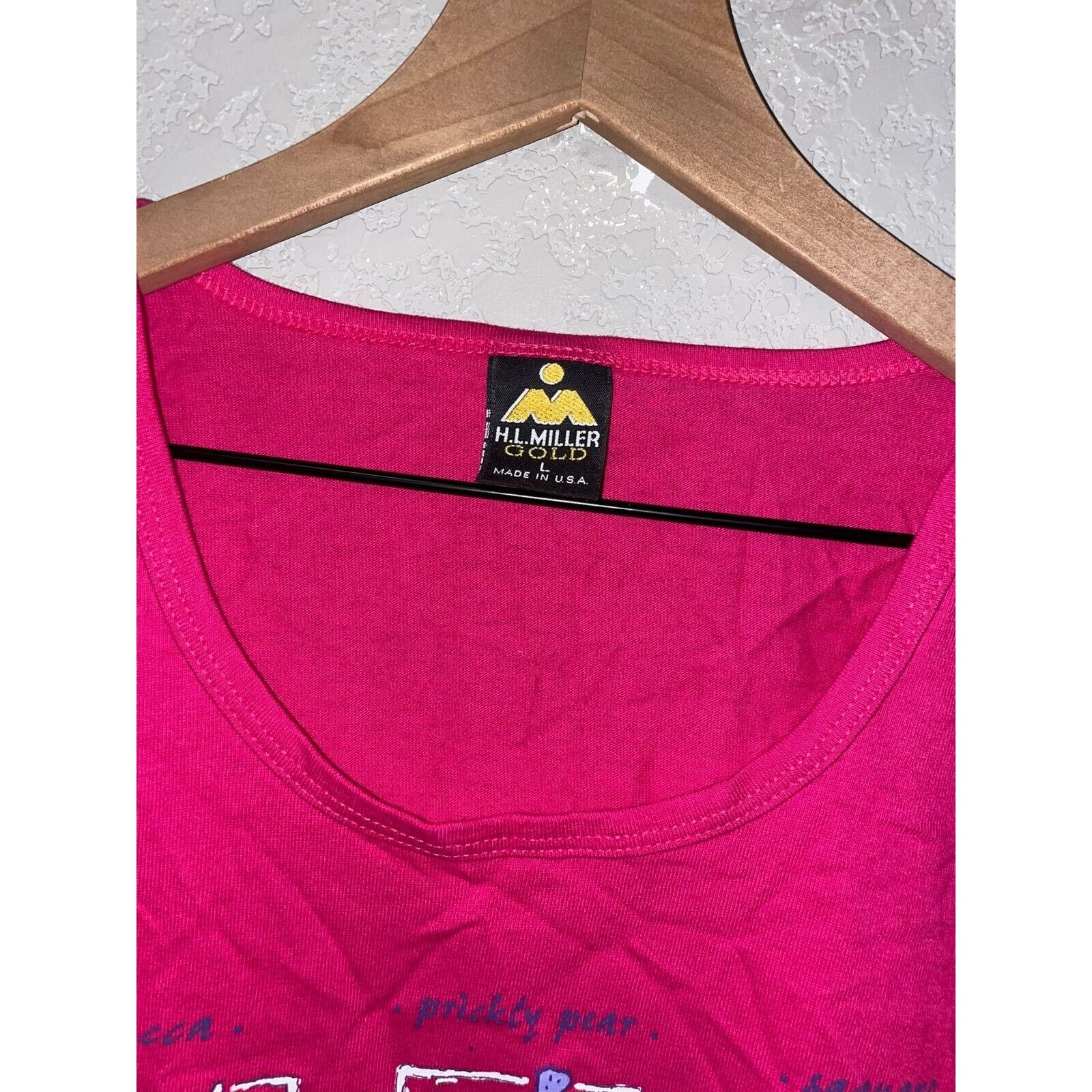 Vintage Womens Vintage Arizona Shirt Prickly Pear Cactus 1990s Size L / US 10 / IT 46 - 7 Thumbnail