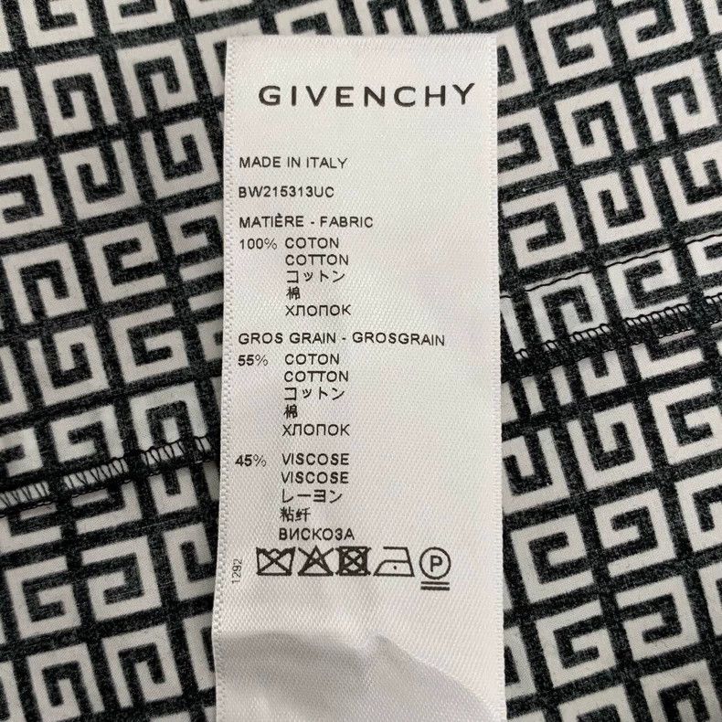 Givenchy Givenchy Black Logo Double G Full Print Cutout A-line Long Size XS / US 0-2 / IT 36-38 - 8 Thumbnail