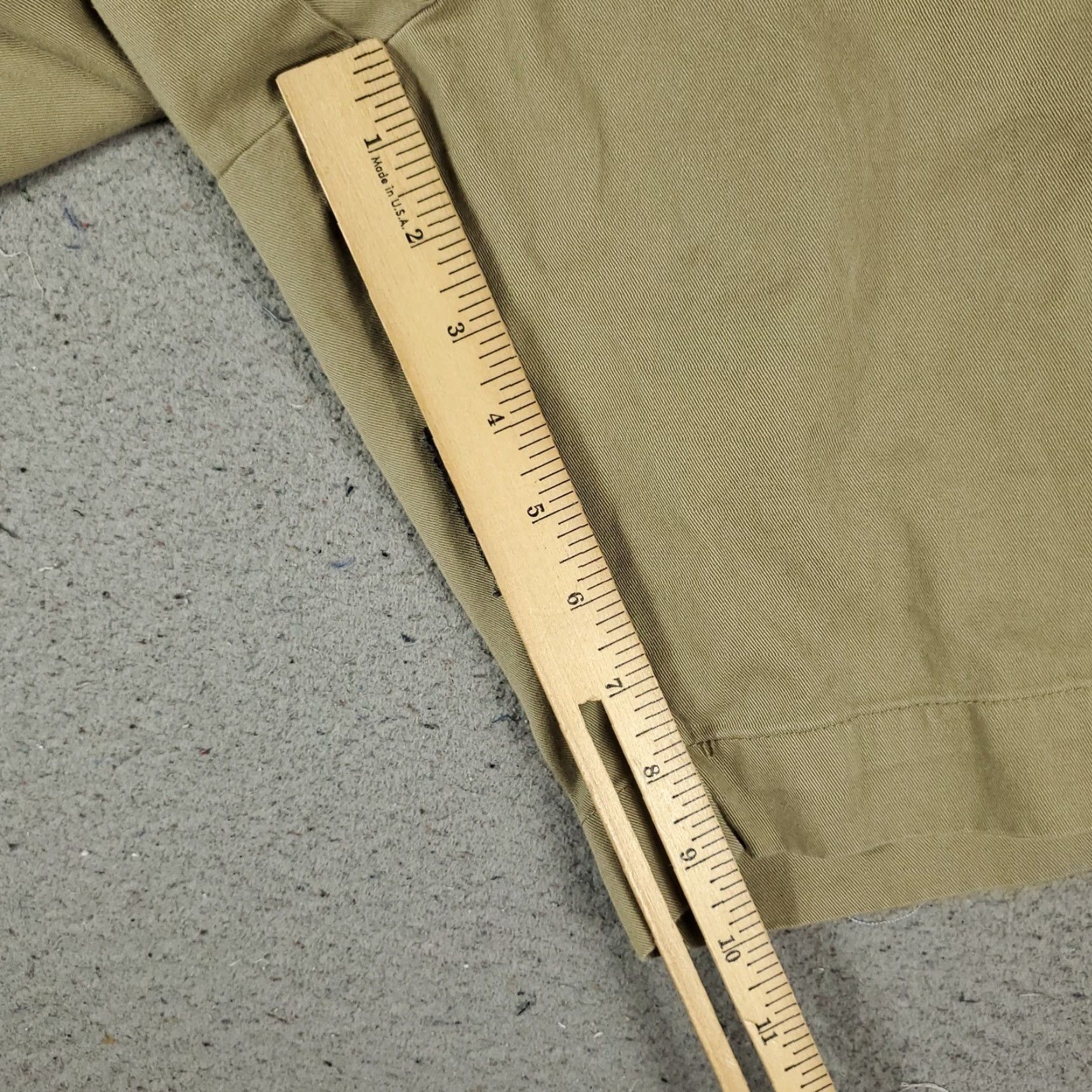 Ralph Lauren Ralph Lauren Chino Shorts Mens Size 40 Beige Cotton Flat Front Casual Size US 40 / EU 56 - 6 Thumbnail