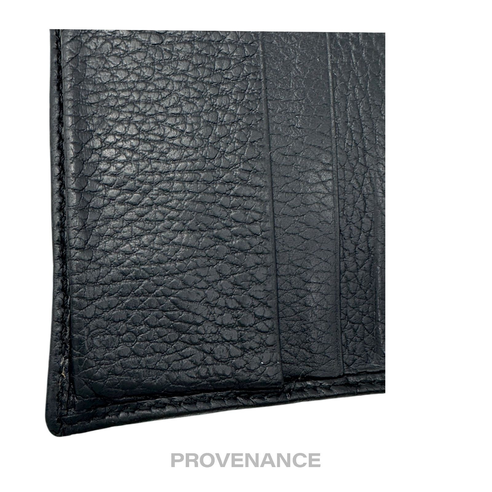 Gucci 🔴 Gucci Web Bifold Wallet - GG Canvas Black Leather Size ONE SIZE - 6 Thumbnail
