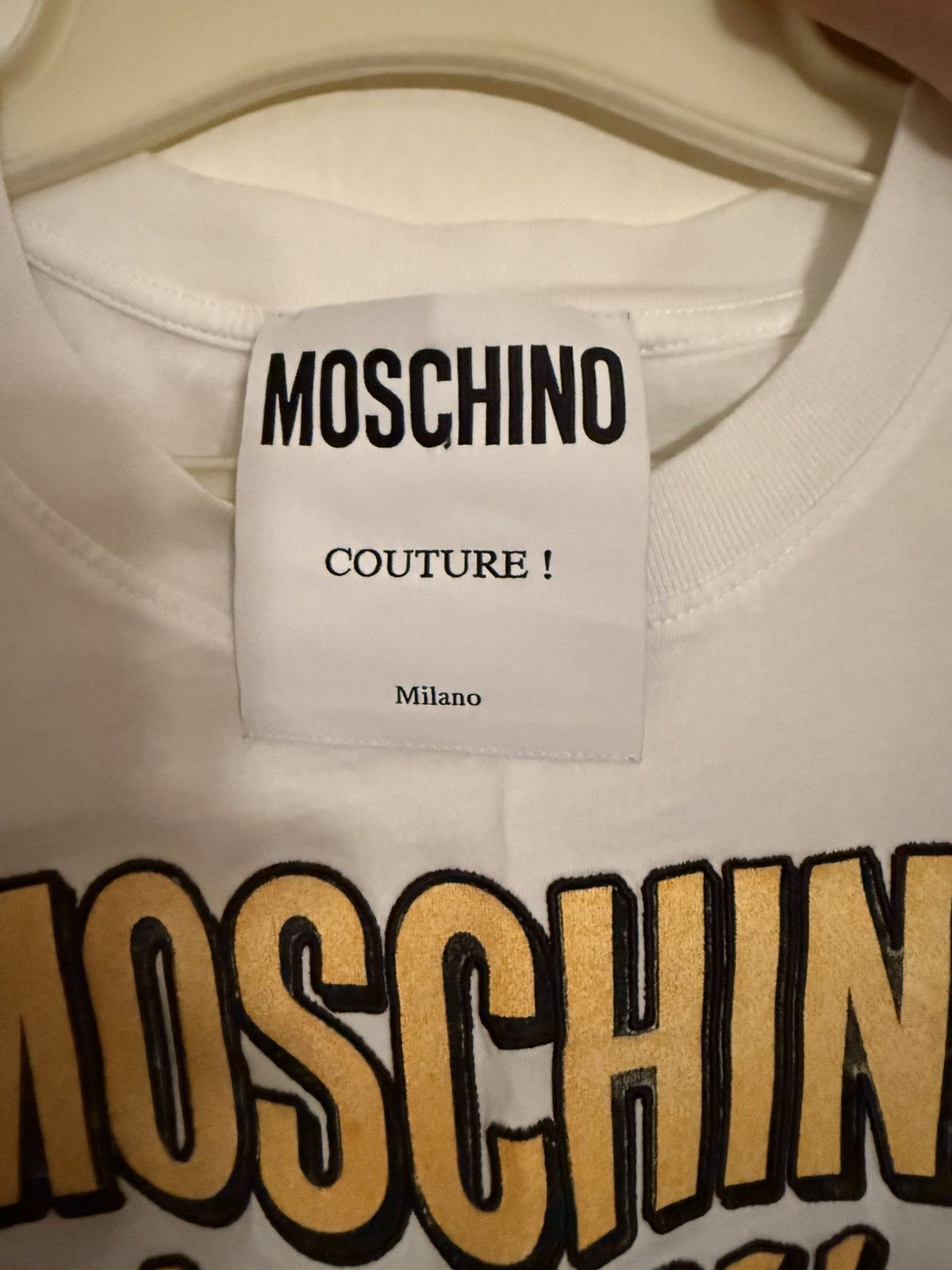 Moschino Moschino T- shirt Size US L / EU 52-54 / 3 - 5 Thumbnail
