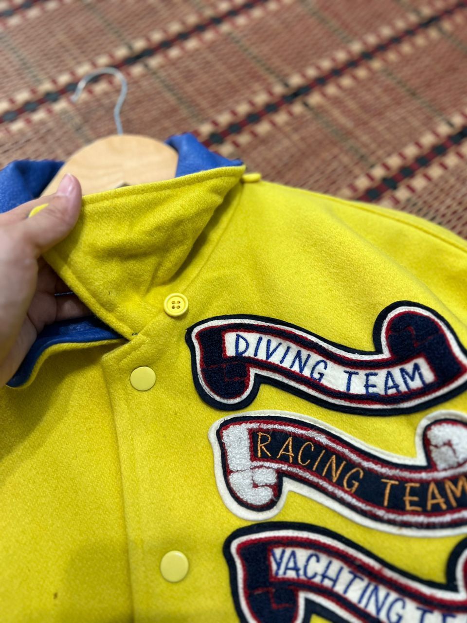 Vintage Vintage SAS Scuba Diving Varsity Jacket Size US L / EU 52-54 / 3 - 10 Thumbnail