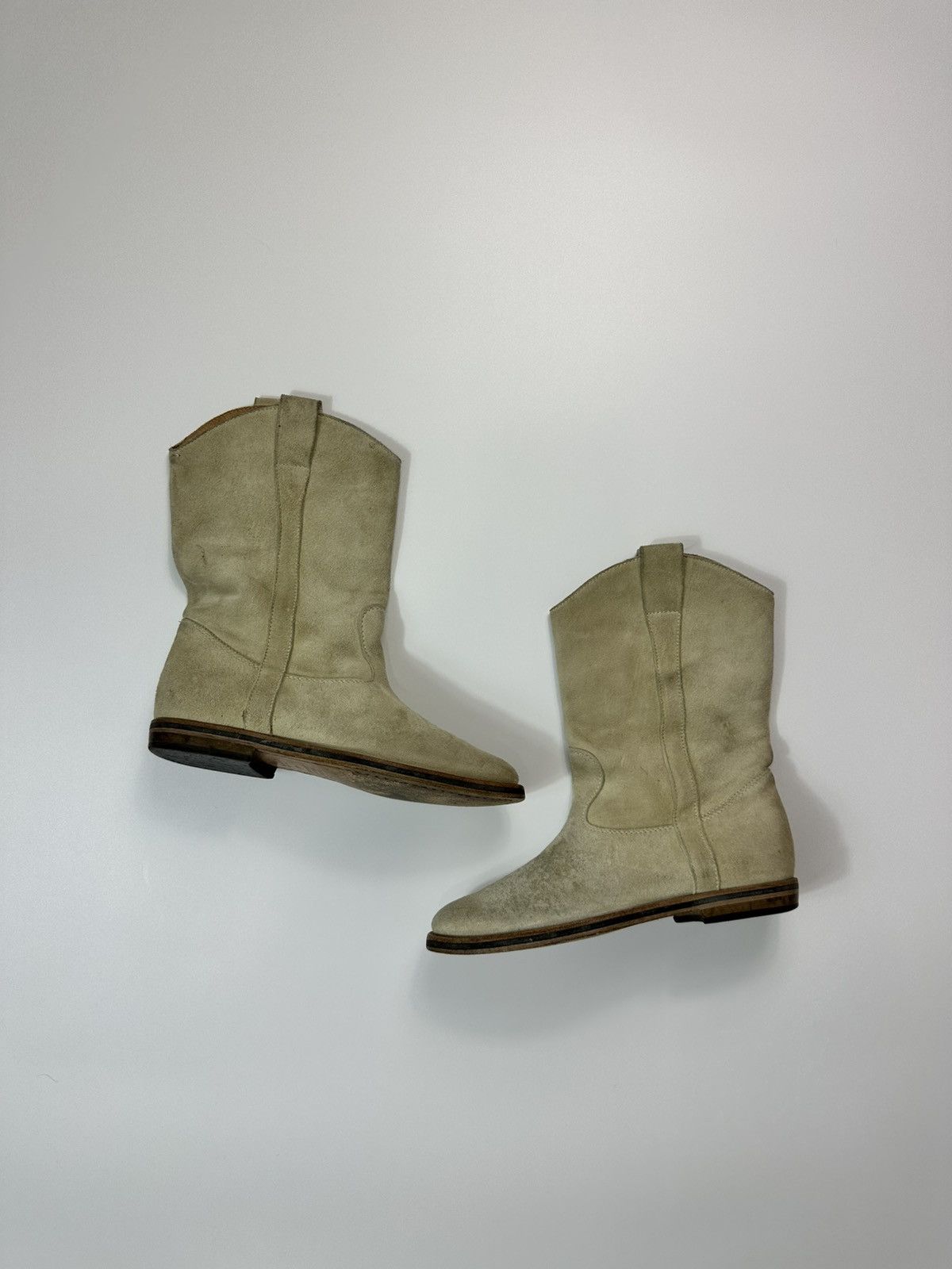 Maison Margiela Maison Margiela Suede Leather Boots 38 EU Size US 7 / IT 37 - 1 Thumbnail