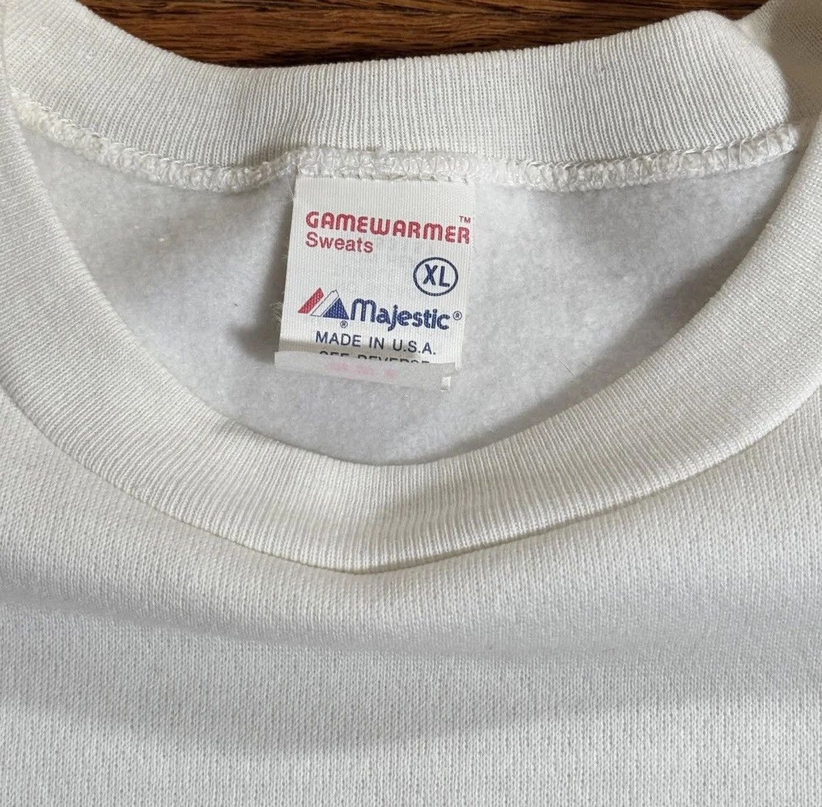 Vintage Majestic NY Rangers Signed by Mark Messier Crewneck