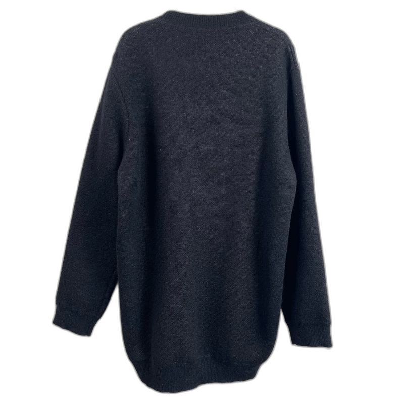 Loewe Loewe Black Oversized Knitted Sweater Size US L / EU 52-54 / 3 - 1 Thumbnail