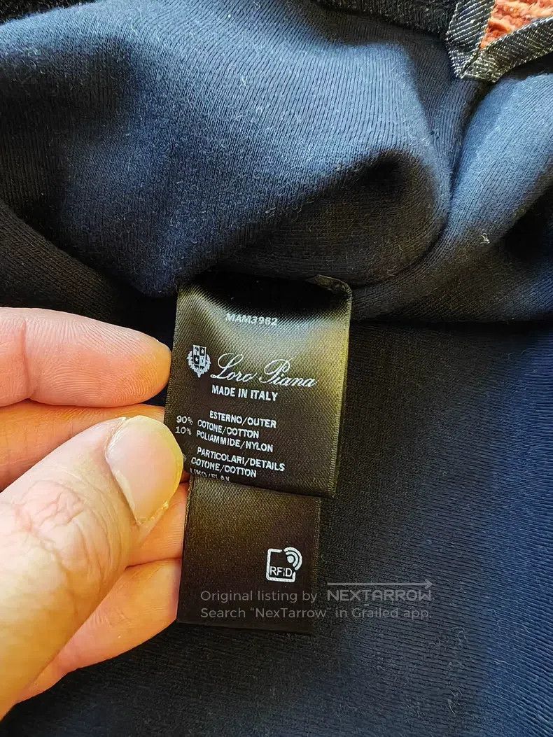 Loro Piana Loro Piana Men's Polo Shirt with Collar, Long Sleeve Size US XS / EU 42 / 0 - 3 Thumbnail