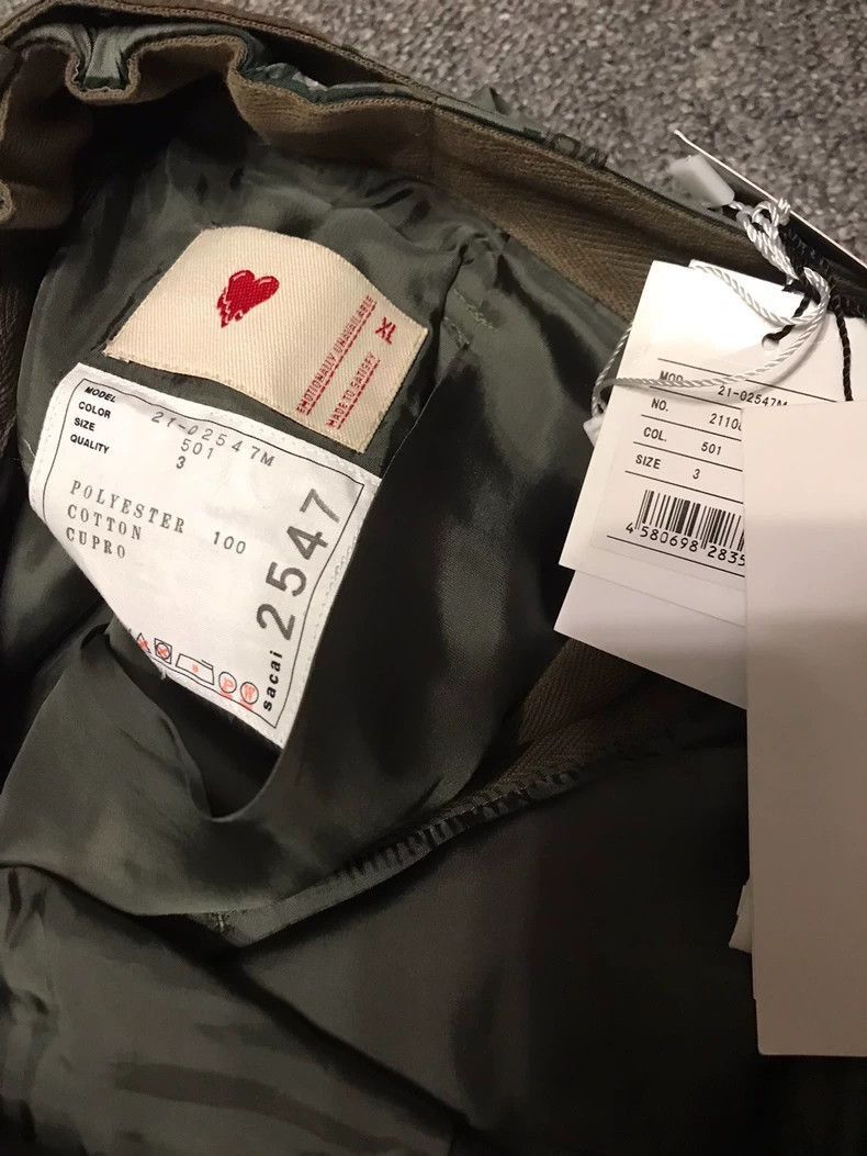Sacai Sacai Casual Pants Collaboration with Love Heart-2506 Size US 26 / EU 42 - 5 Thumbnail