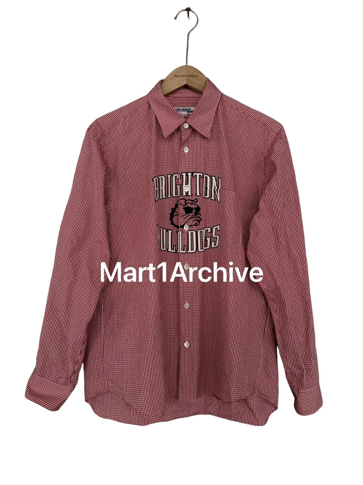 Junya Watanabe Junya Watanabe Brighton Bulldogs Gingham Shirt Size M Size US M / EU 48-50 / 2 - 1 Thumbnail