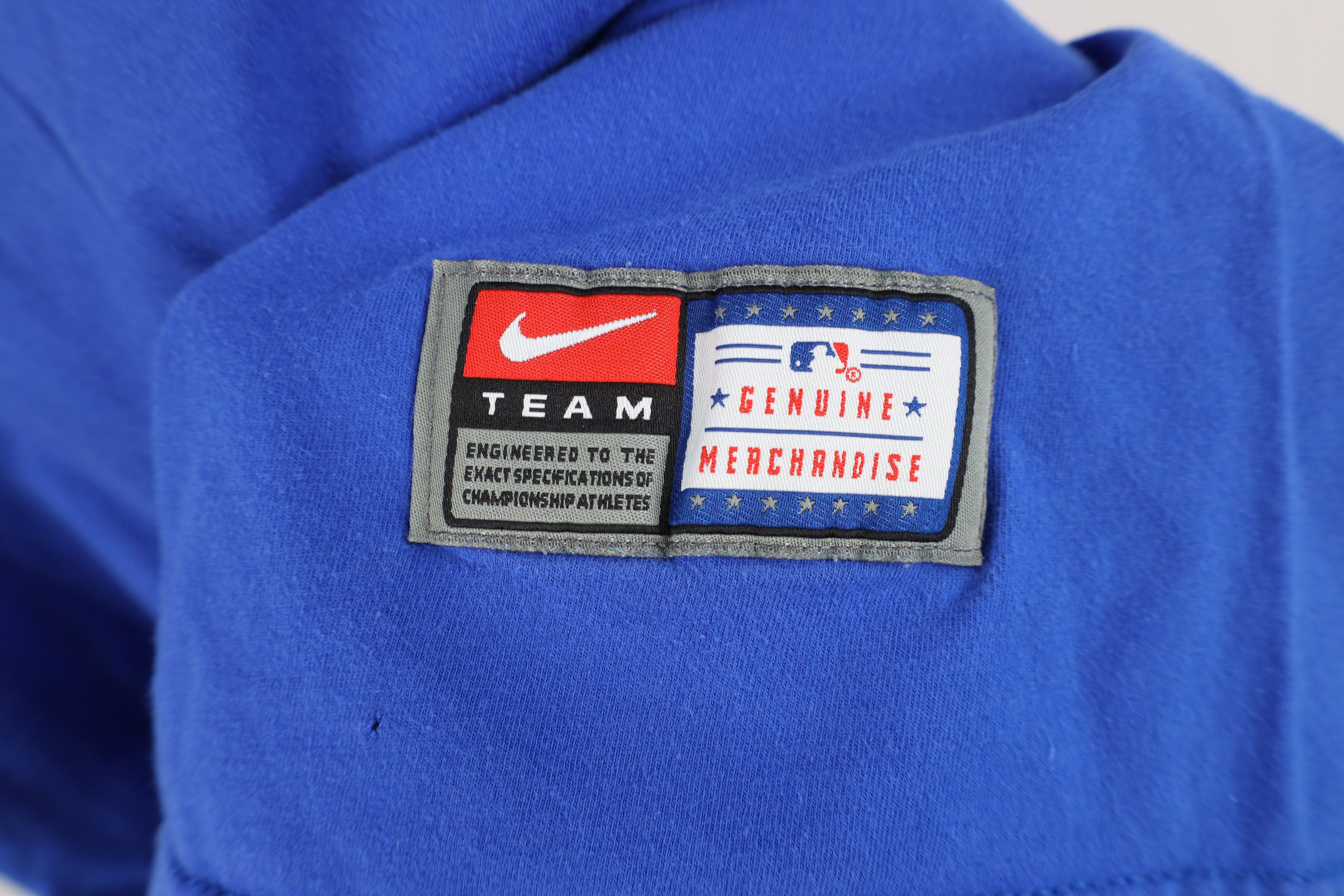 Nike Nike Scott Center Swoosh Chicago Cubs Baseball T-Shirt Blue Size US M / EU 48-50 / 2 - 5 Thumbnail