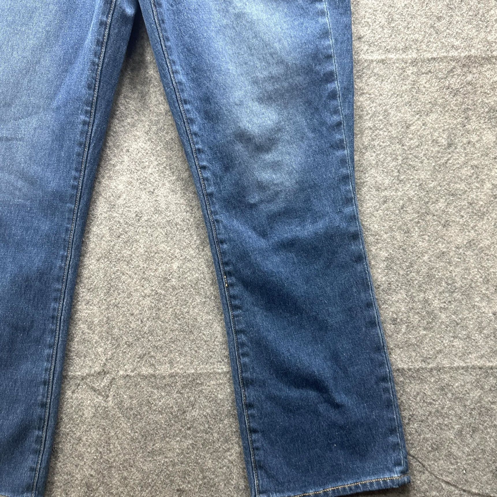 Veronica Beard Veronica Beard Jeans Womens 27 High Rise Carly Kick Flare Crop Blue Denim Cropped Jeans Size 27" / US 4 / IT 40 - 7 Thumbnail
