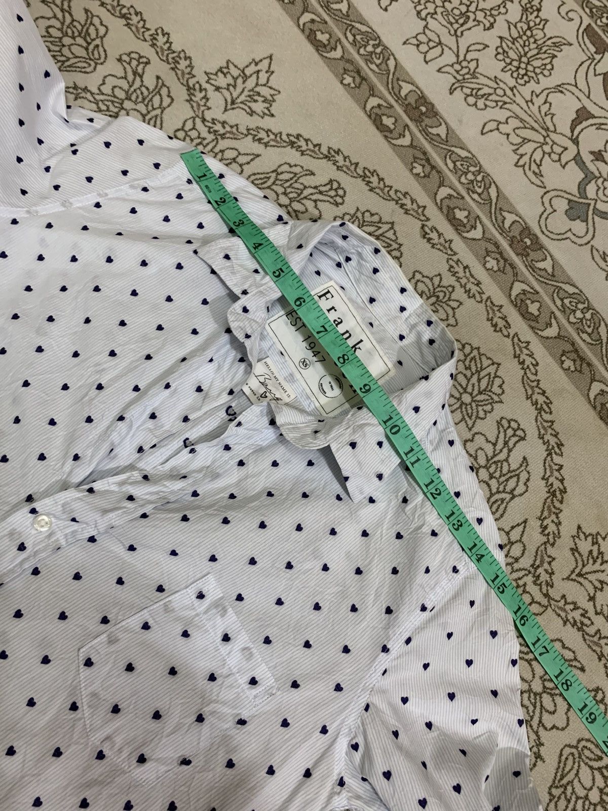 Frank & Eileen FRANK & EILEEN RELAXED BUTTON UPS SHIRT WITH LOVE DESIGN Size XS / US 0-2 / IT 36-38 - 15 Thumbnail