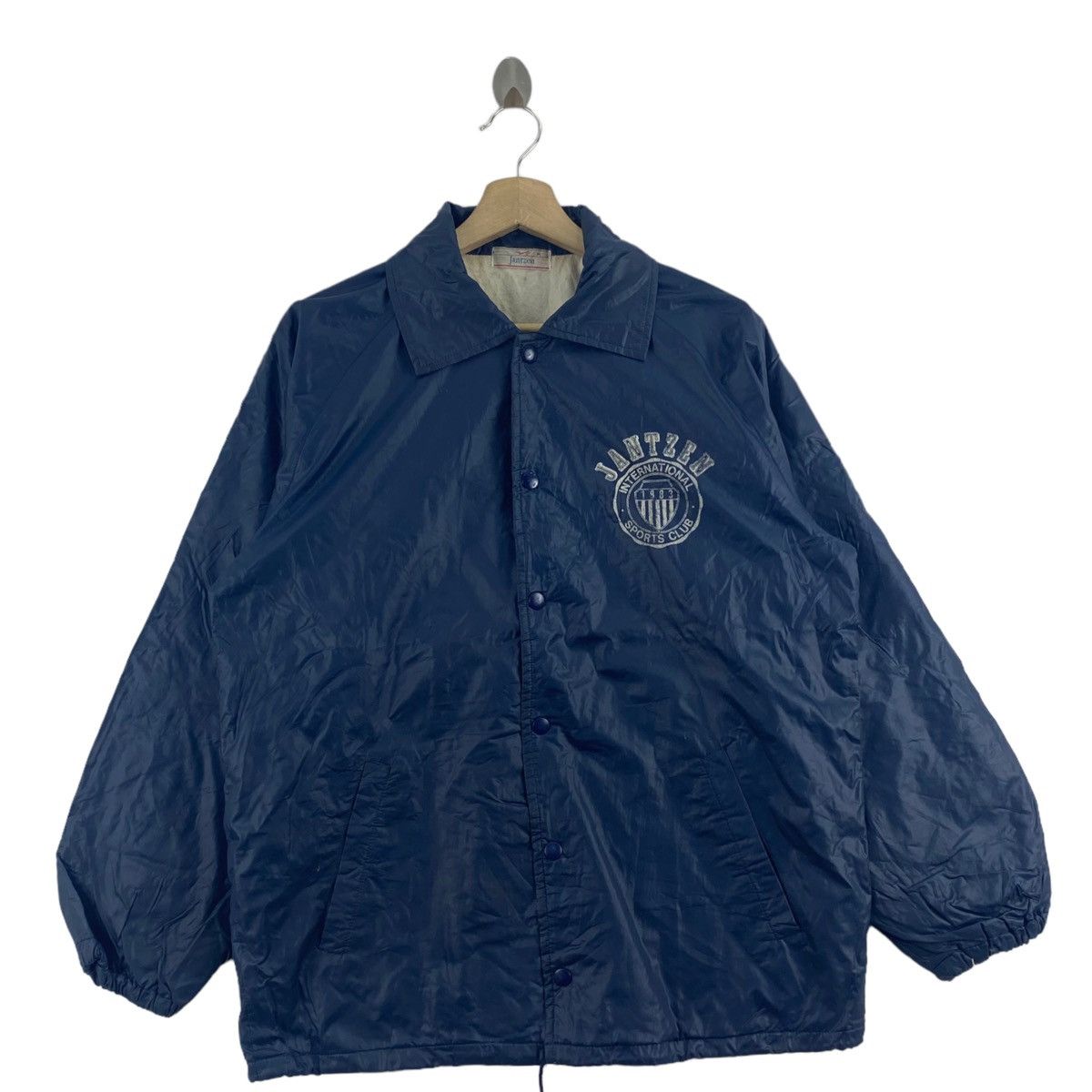 Jantzen JANTZEN USA Brand International Sports Club Logo Print Navy Size US M / EU 48-50 / 2 - 1 Thumbnail