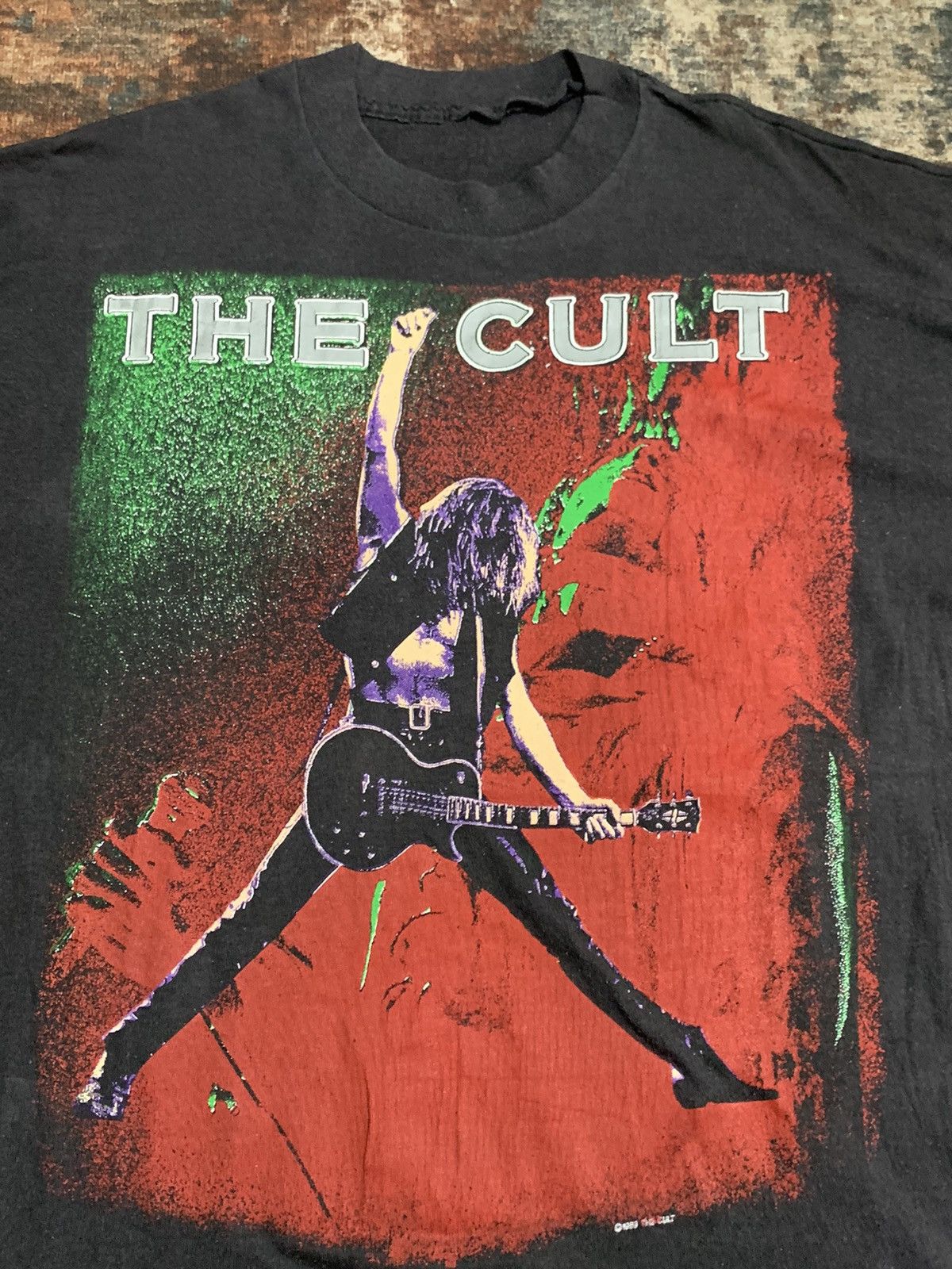 Band Tees Vintage late 80s The cult band tahirt Size US L / EU 52-54 / 3 - 3 Thumbnail