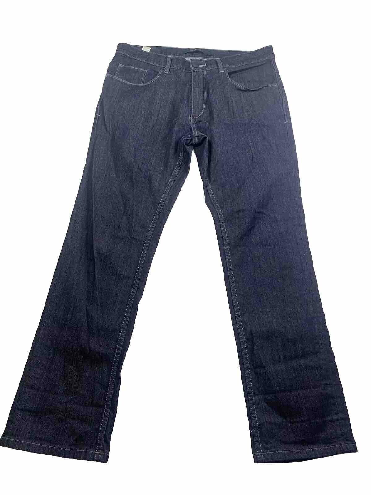 Perry Ellis Perry Ellis Jeans Men's W34 30L Blue Straight Sz Black Label Size US 34 / EU 50 - 1 Thumbnail