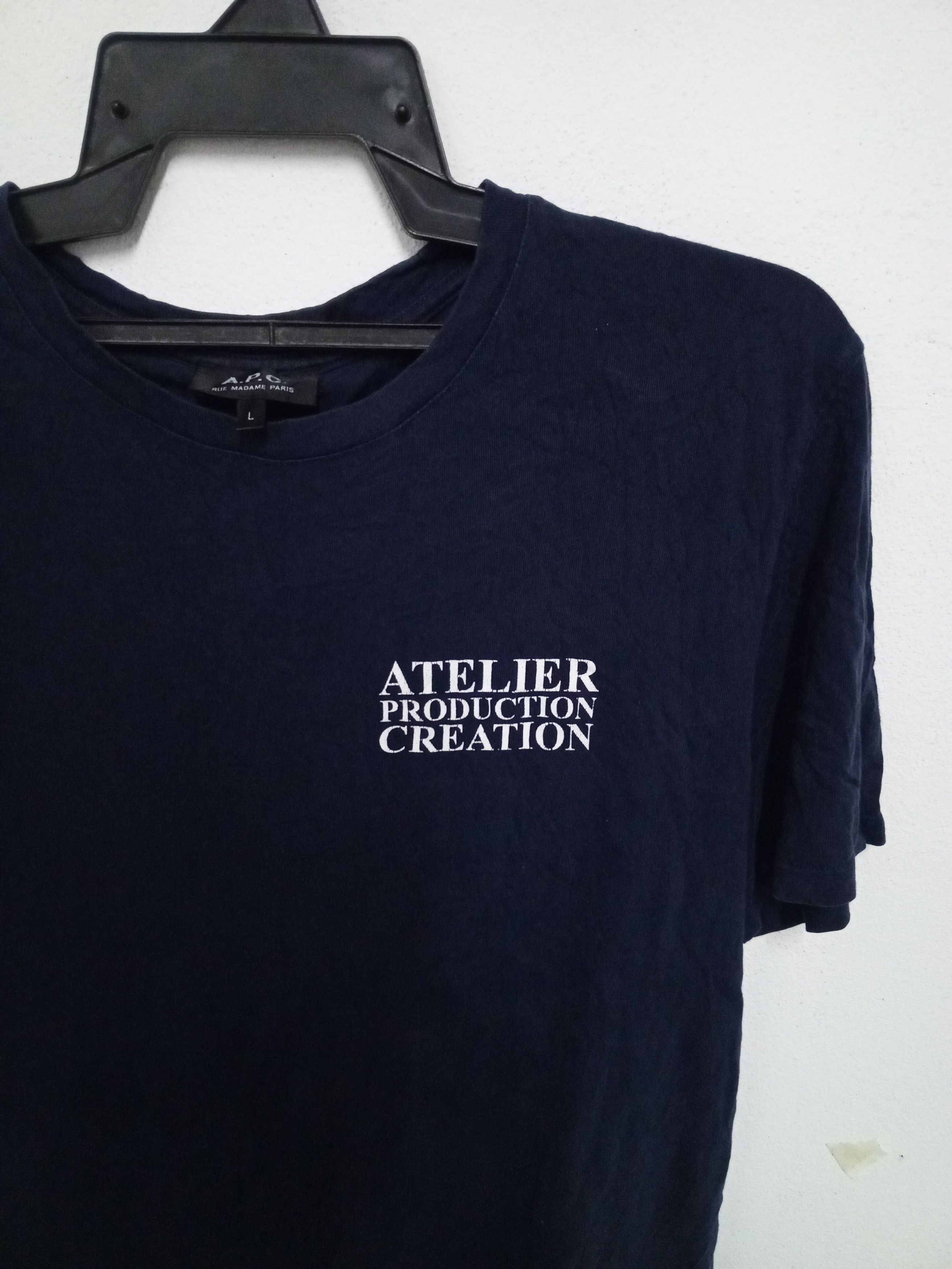 A.P.C. A.P.C T-SHIRT JAPANBRAND Size US L / EU 52-54 / 3 - 2 Thumbnail