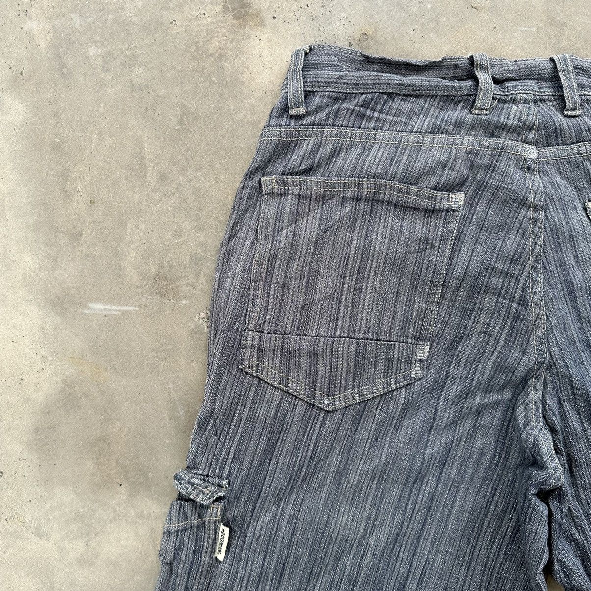Japanese Brand × Jean × Vintage Vintage Dogman Faded Stretch Denim Cargo Pants Size US 31 - 11 Thumbnail