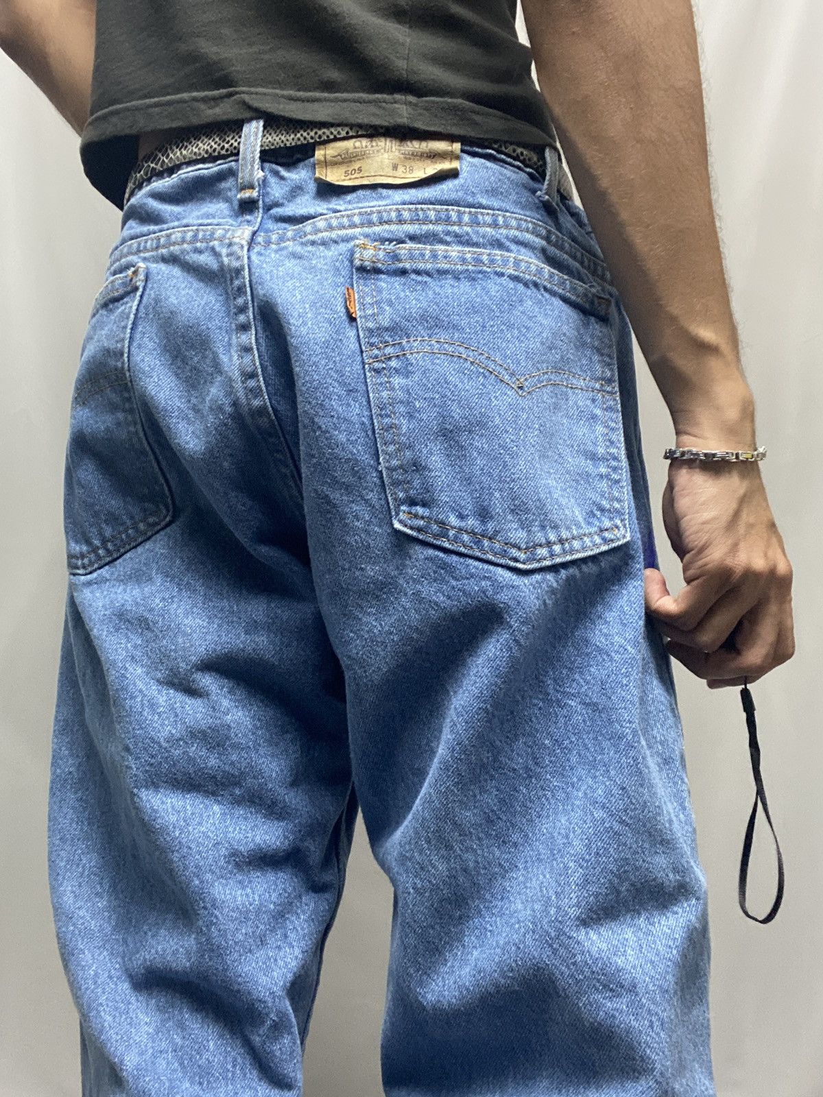 Levi's × Levi's Vintage Clothing × Vintage Levi’s 505 Orange Tab Size US 38 / EU 54 - 1 Thumbnail
