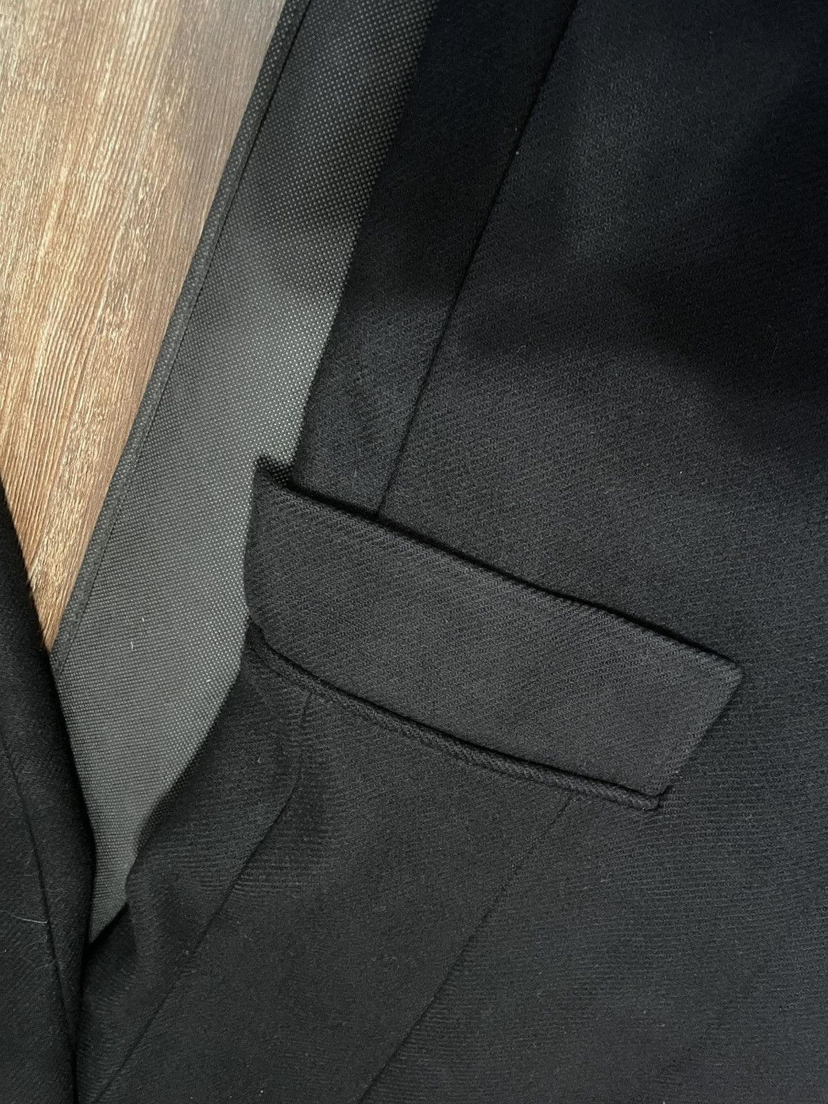 Theory Belvin Custom Belted Coat Black Wool Blend Single Breasted Size US M / EU 48-50 / 2 - 11 Thumbnail