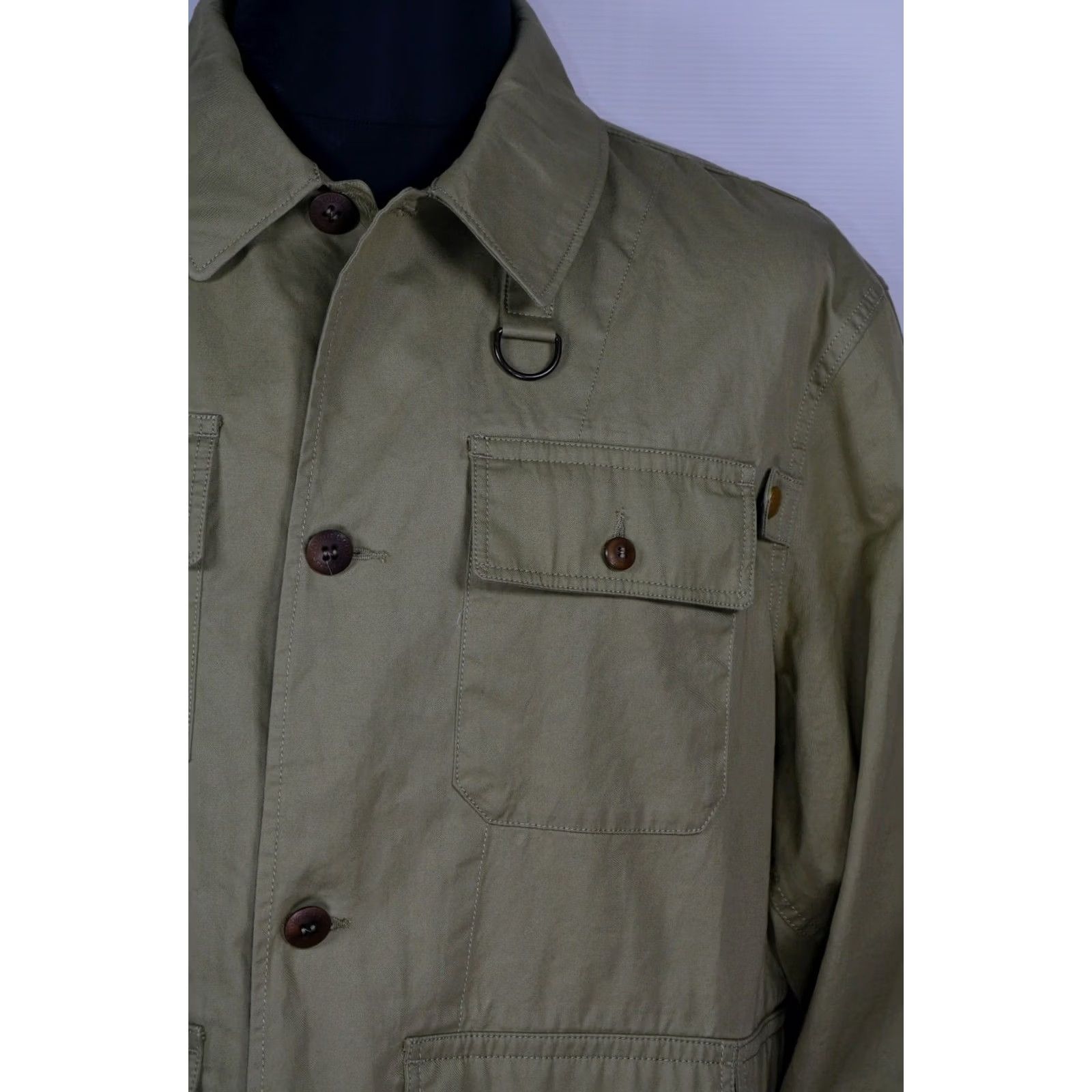 Polo Ralph Lauren Polo Ralph Lauren Paxton Wading Jacket Men's XL Green Polo Ralph Lauren Paxton Wading Jacket Men XL Green, Cotton, Solid, Casual, Jacket, Regular Fit Size US XL / EU 56 / 4 - 6 Thumbnail