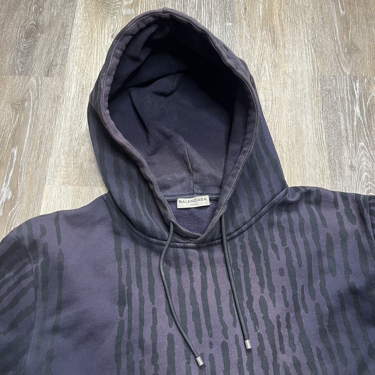 Balenciaga rare tiger stripe balenciaga hoodie Size US XL / EU 56 / 4 - 3 Thumbnail