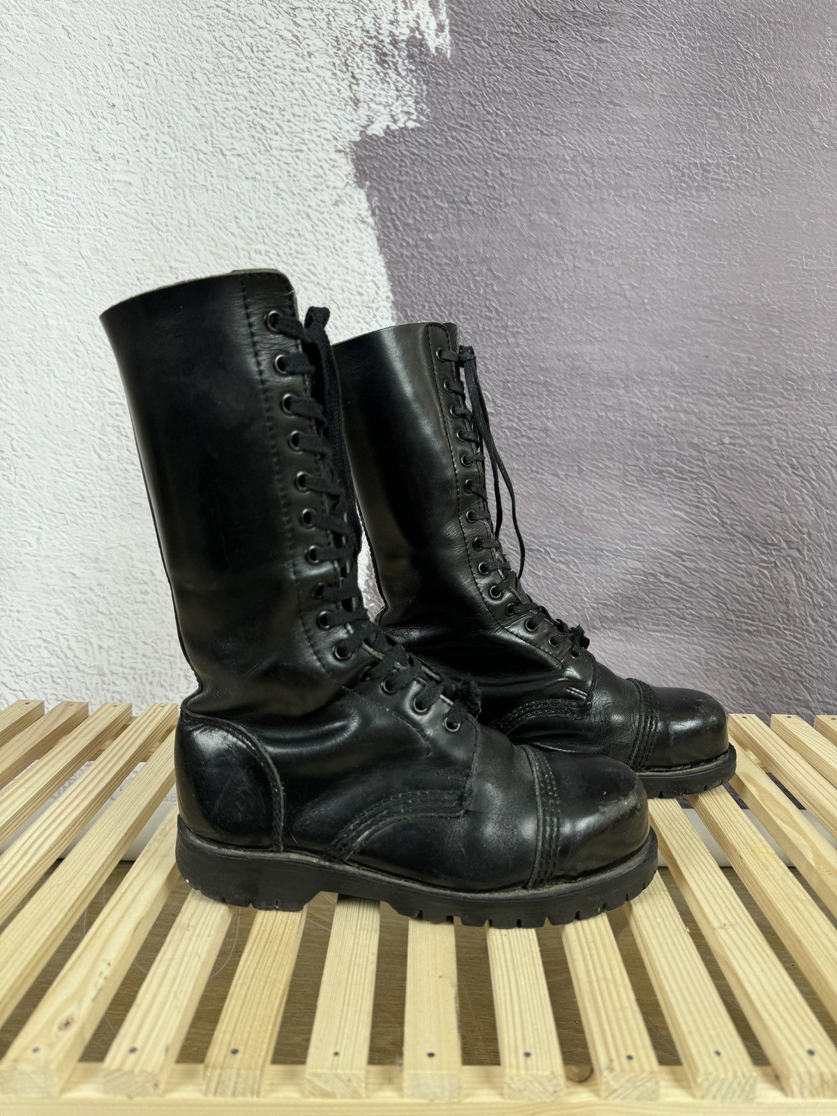 Vintage Underground England vintage leather Boots Shoes Size US 6.5 / IT 36.5 - 2 Thumbnail
