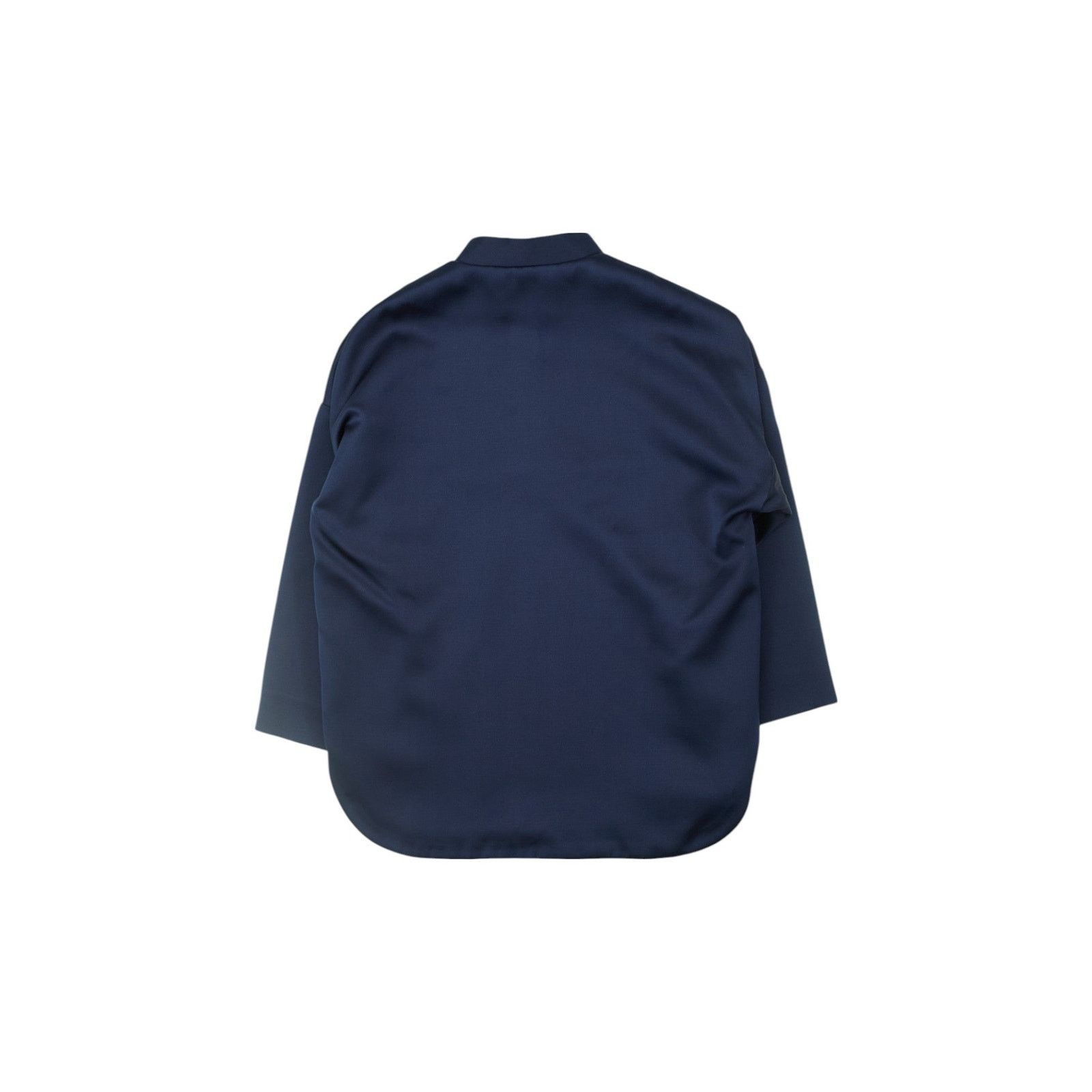 Celine by Phoebe Philo Silk Blue Overshirt Size XS / US 0-2 / IT 36-38 - 2 Thumbnail