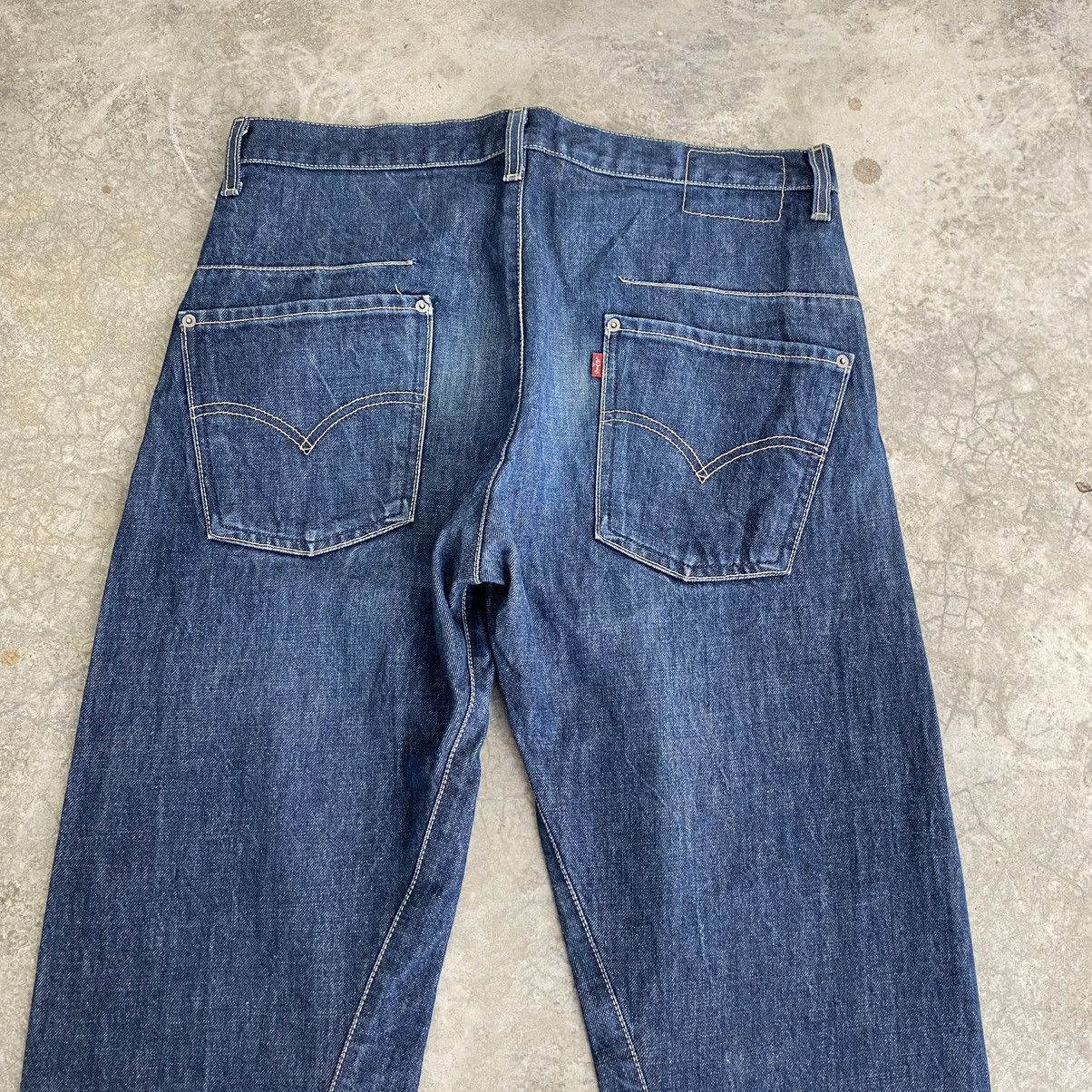Levi's Vintage Levis Engineered Takuya Kimura Relaxed Denim Jeans Size US 36 / EU 52 - 7 Thumbnail