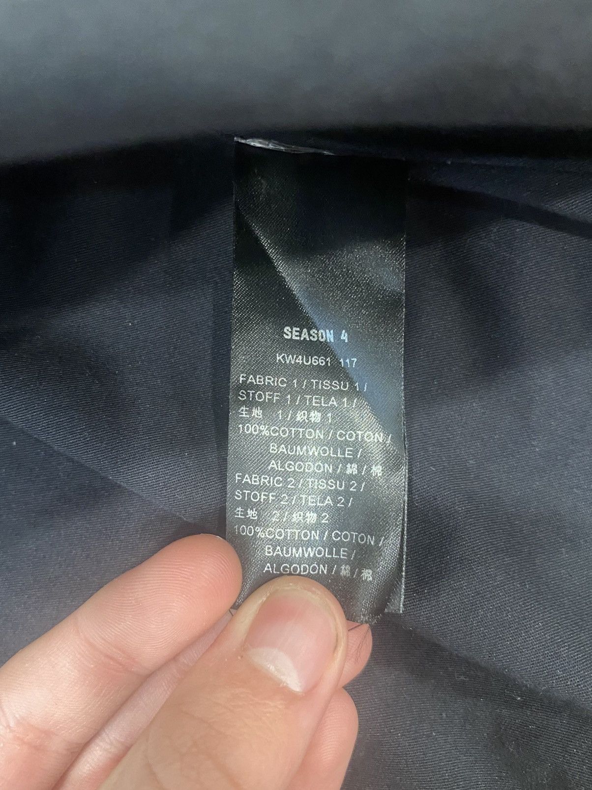Yeezy RARE Unreleased Yeezy Season 4 Pocket Jacket Black Size US M / EU 48-50 / 2 - 6 Thumbnail