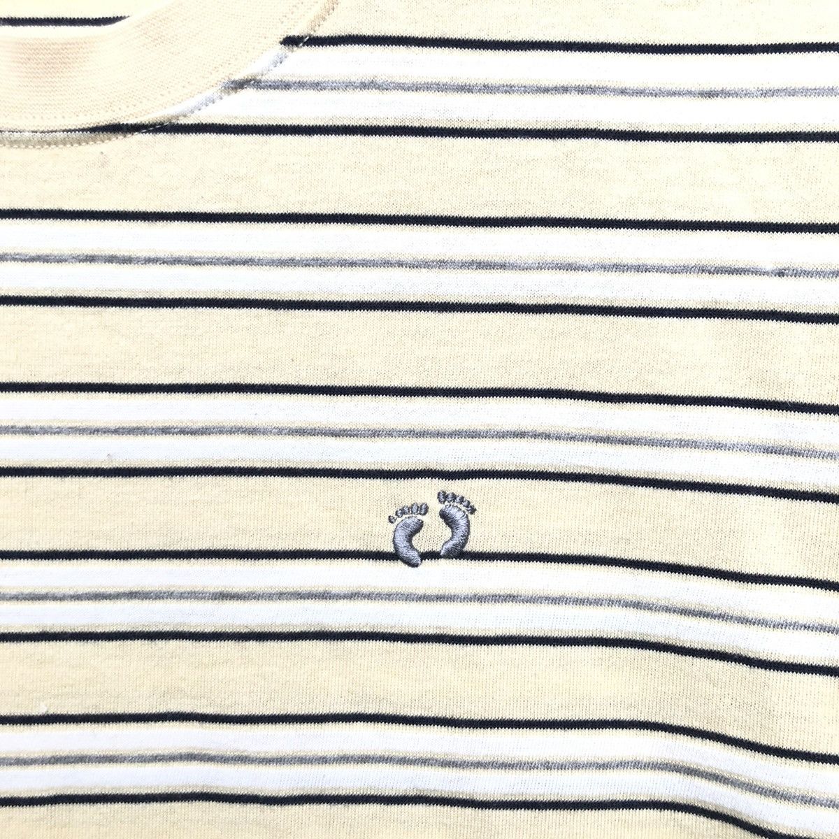 Hang Ten Vintage 90s Hang Ten Embroidered Stripes Logo T-Shirt | L Size US L / EU 52-54 / 3 - 3 Thumbnail