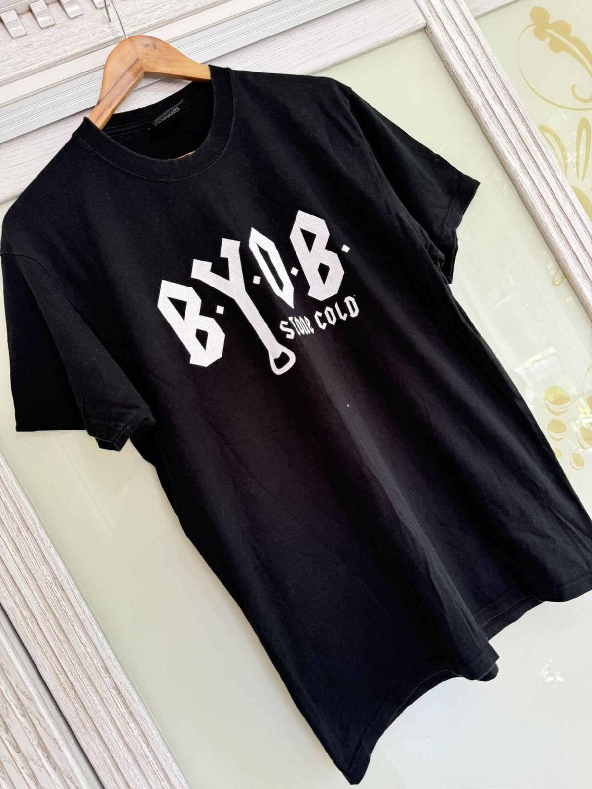 Vintage × WWE × WWF Vintage Stone Cold Steve Austin 2005 BYOB T-shirt Size US L / EU 52-54 / 3 - 6 Thumbnail