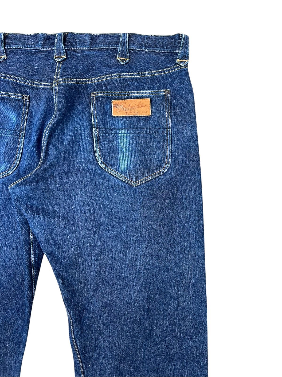 WEST RIDE West Ride Cycle Togs Japan Fade Blue Denim Selvedge Jeans Size US 38 / EU 54 - 16 Thumbnail