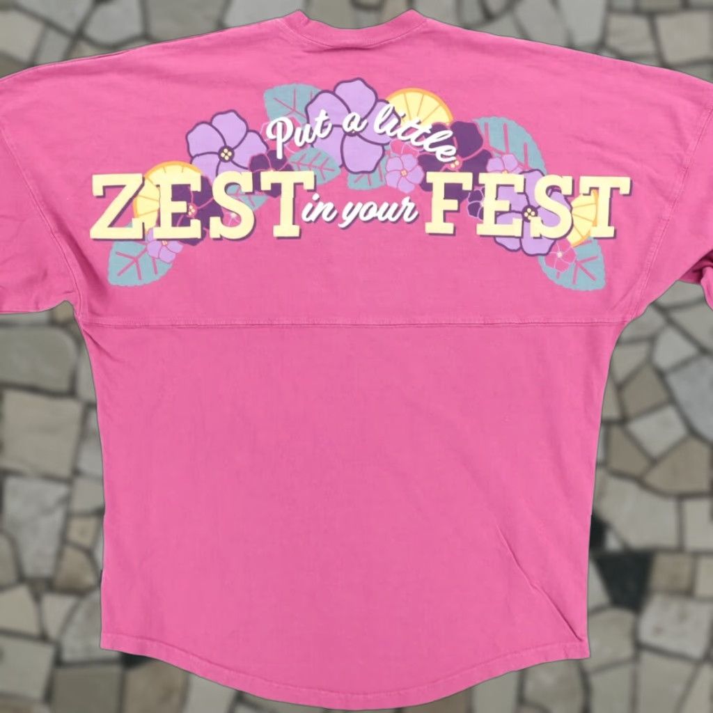 Disney Disney Spirit Jersey 2019 Flower Garden Festival Shirt Pink Women's S Shirt Size S / US 4 / IT 40 - 1 Thumbnail