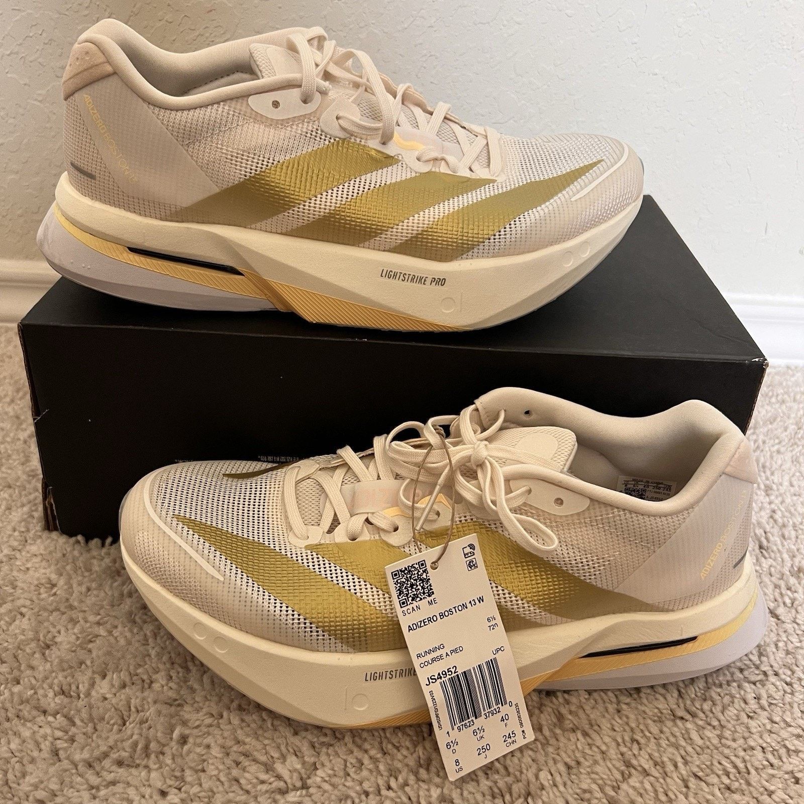 Adidas Adidas Adizero Boston 13 Running Women's Size 8 NWT Size US 8 / IT 38 - 1 Thumbnail