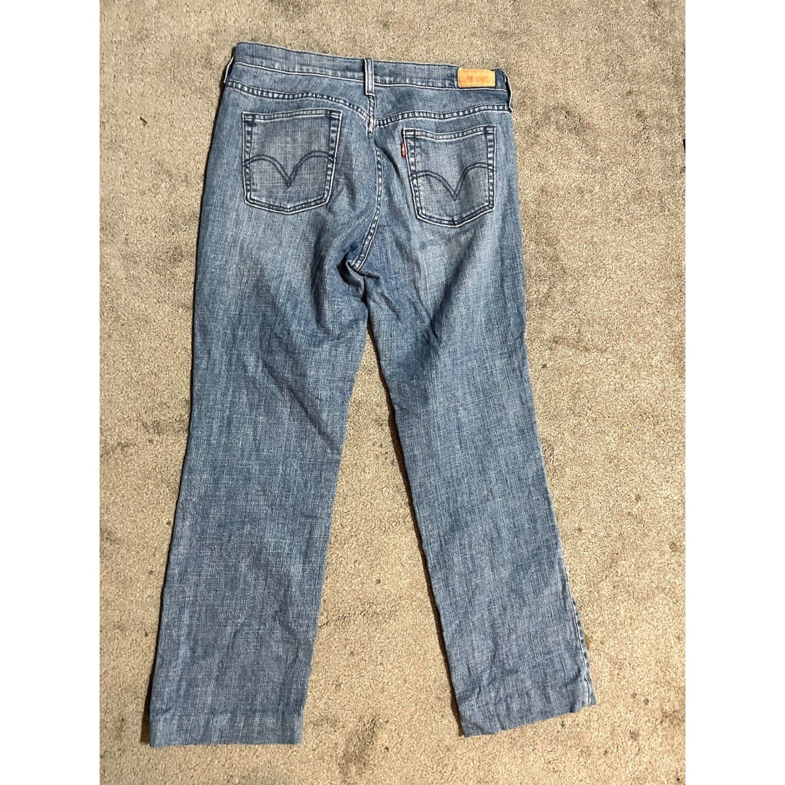 Levi's Levi's Jeans Womens 10 Blue 505 Straight Leg Regular Size 10 Cotton Zip Button USA 26in Inseam Straight Denim Pants adults? Size 32" / US 10 / IT 46 - 2 Thumbnail