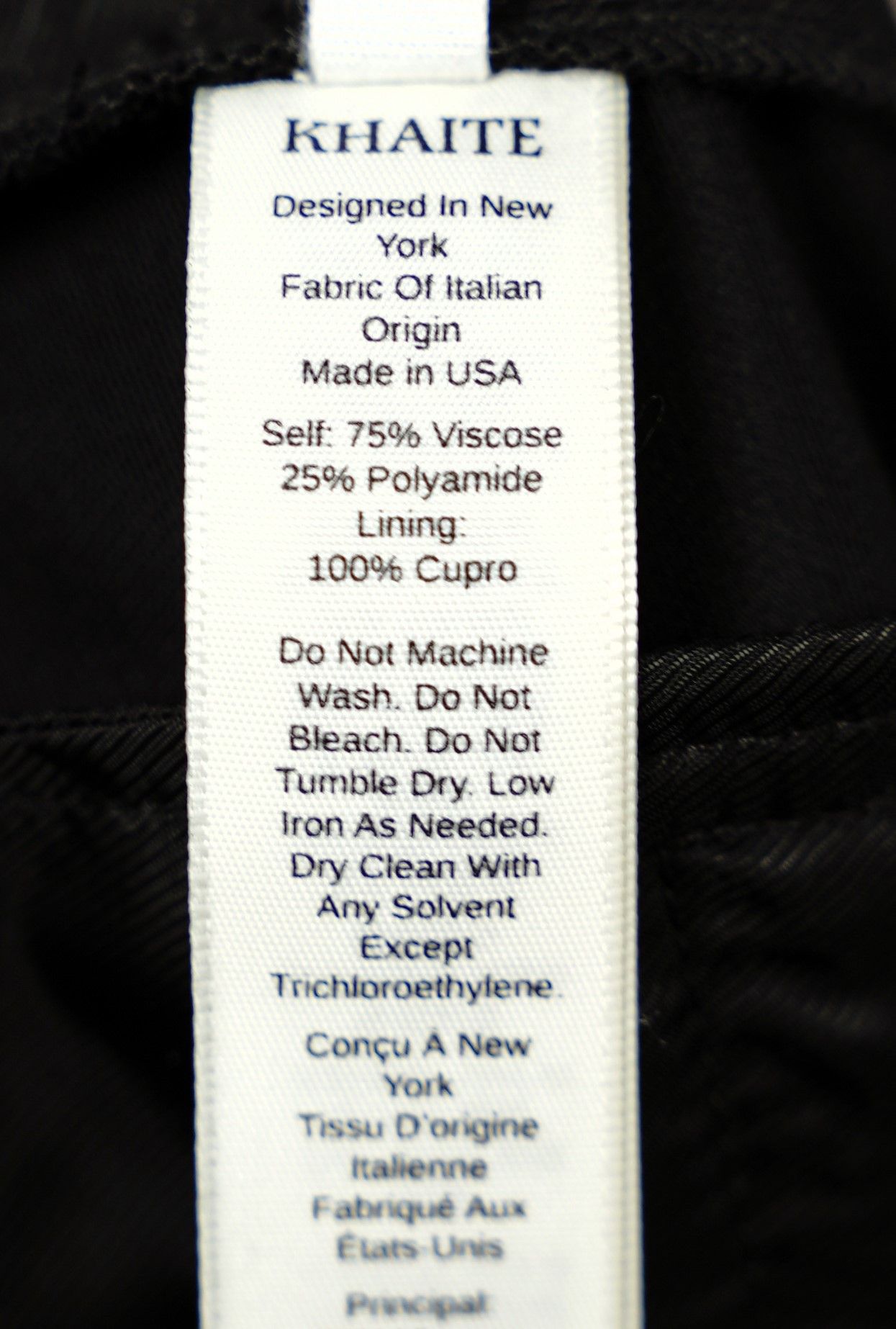 KHAITE Khaite Caiton straight-leg high-waisted cargo trousers Size 28" / US 6 / IT 42 - 11 Thumbnail