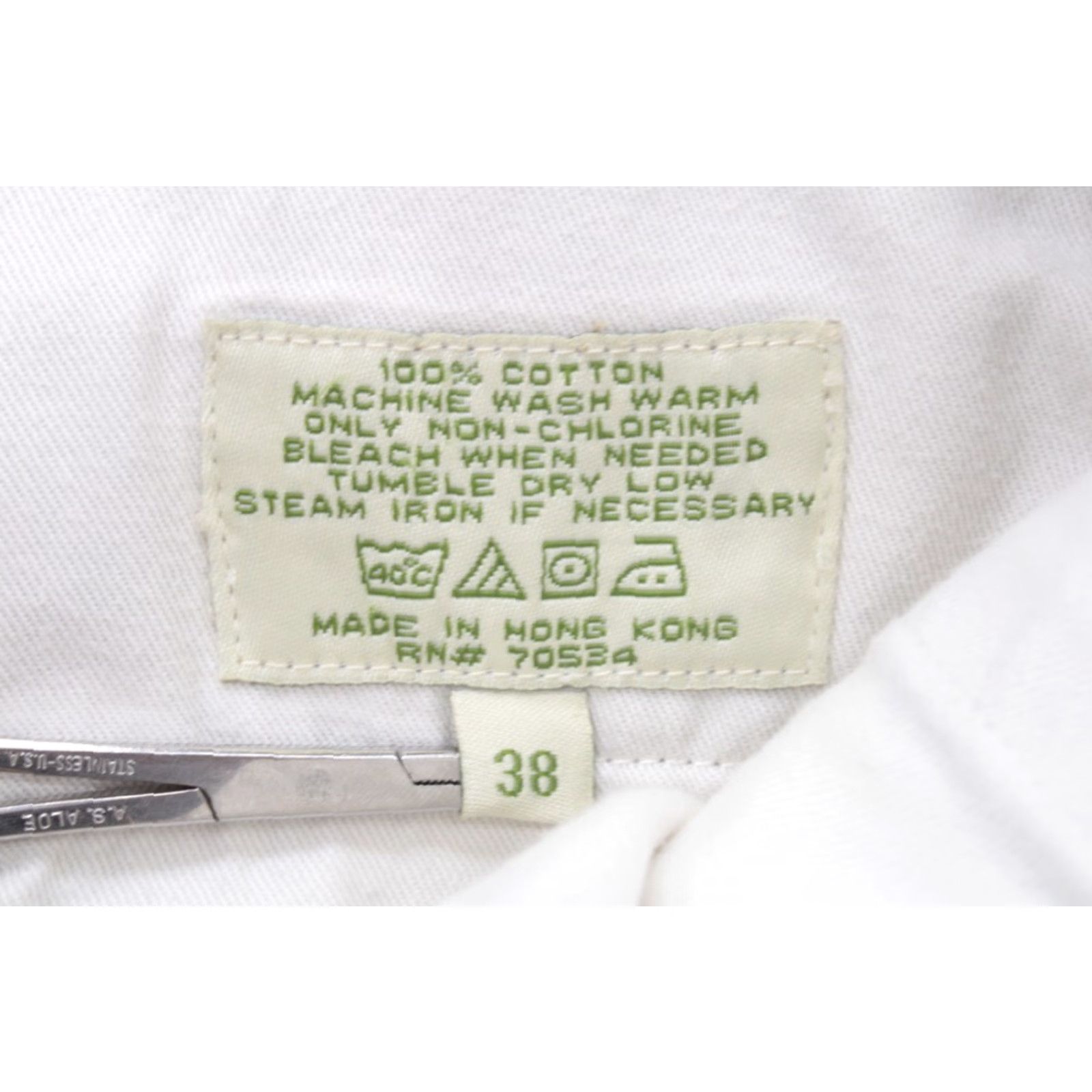 Orvis Orvis Canvas Pants Men's 38x31 Khaki Heavy Cotton Leather Trim Outdoors Fishing Size US 38 / EU 54 - 7 Thumbnail