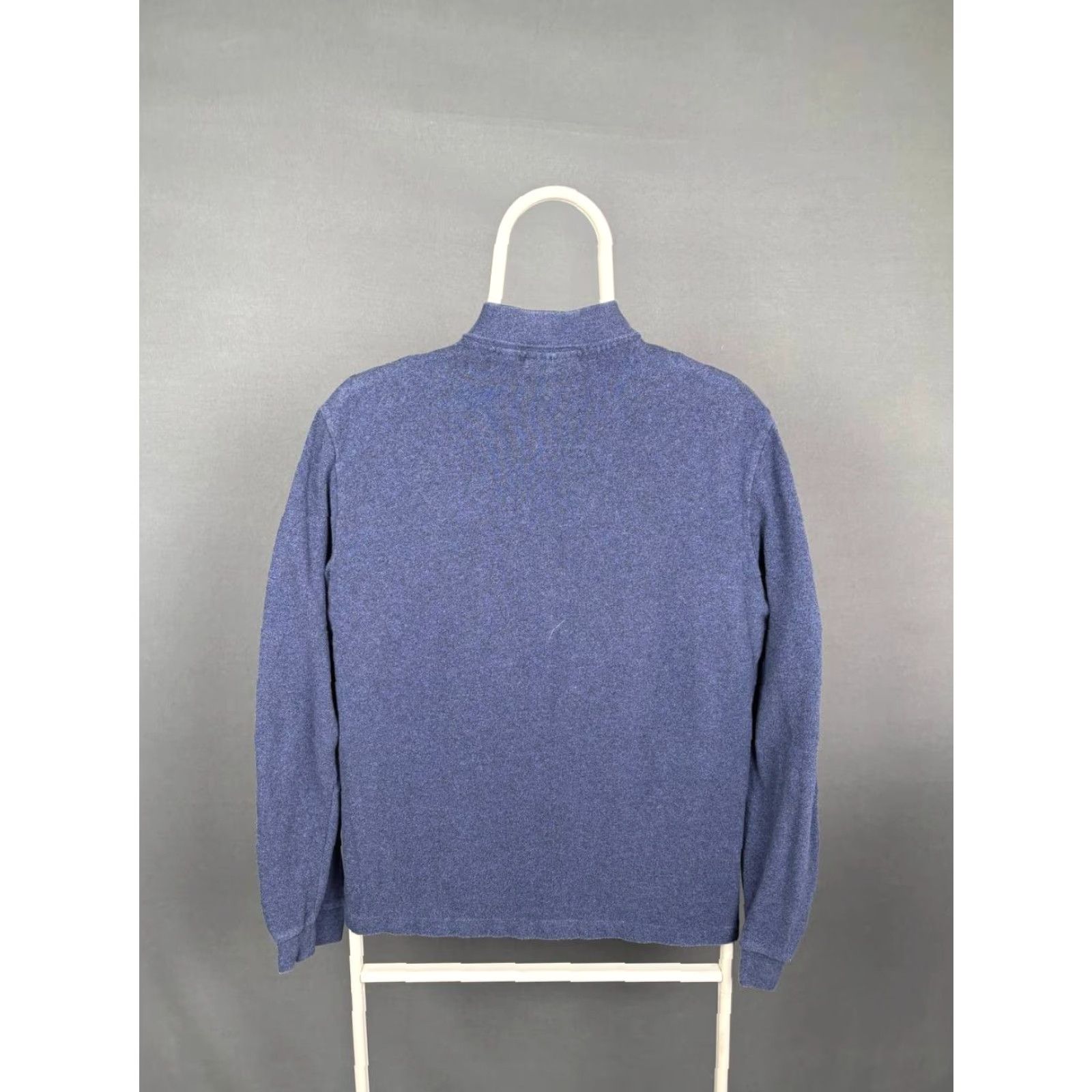 Lacoste Lacoste Polo Shirt Mens Blue Cotton Long Sleeve Collared Button Shirt Sl Silver Logo 20 Chest Regular Size S Size US S / EU 44-46 / 1 - 2 Thumbnail